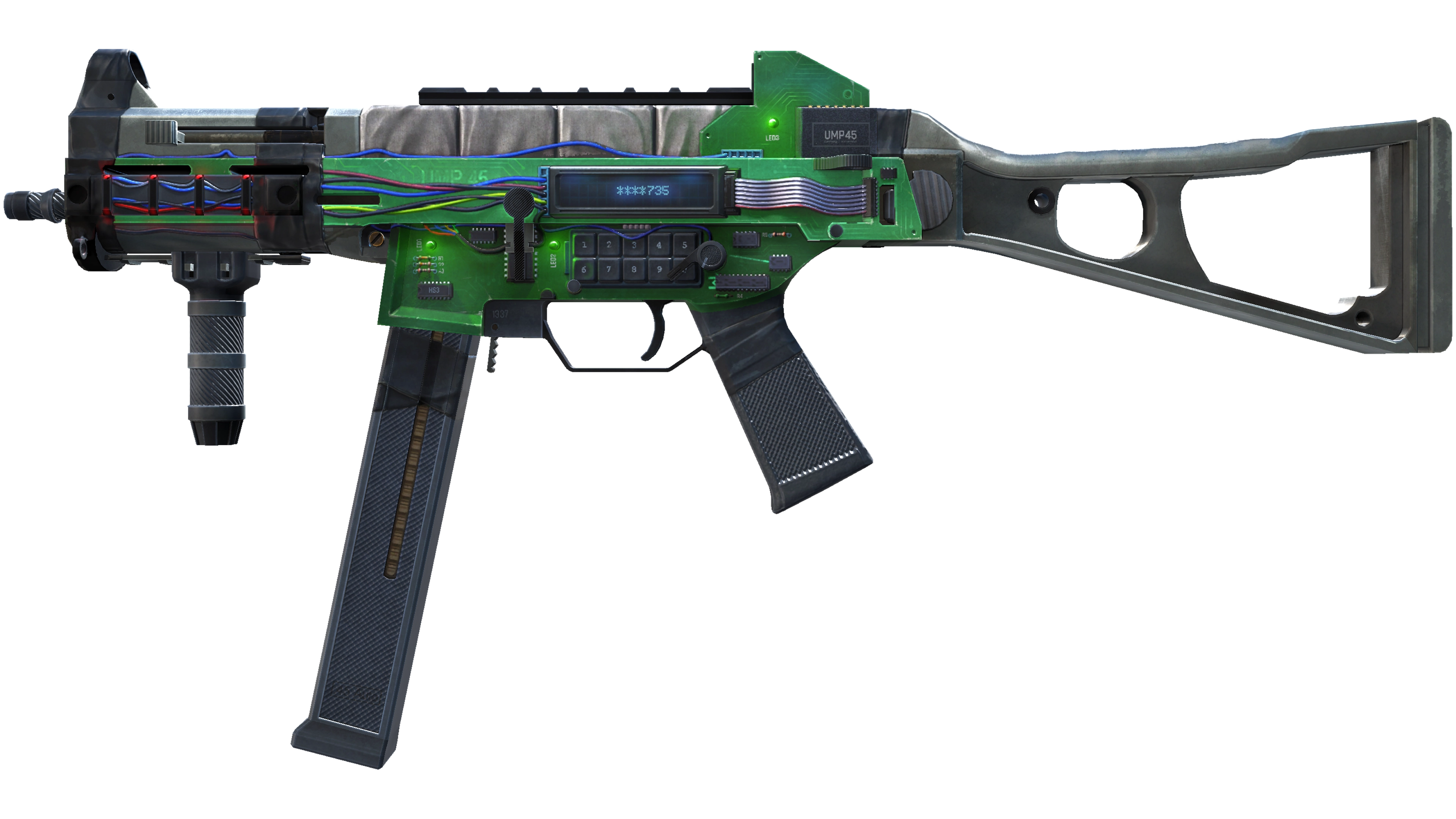 UMP-45 | Plastique (Minimal Wear)