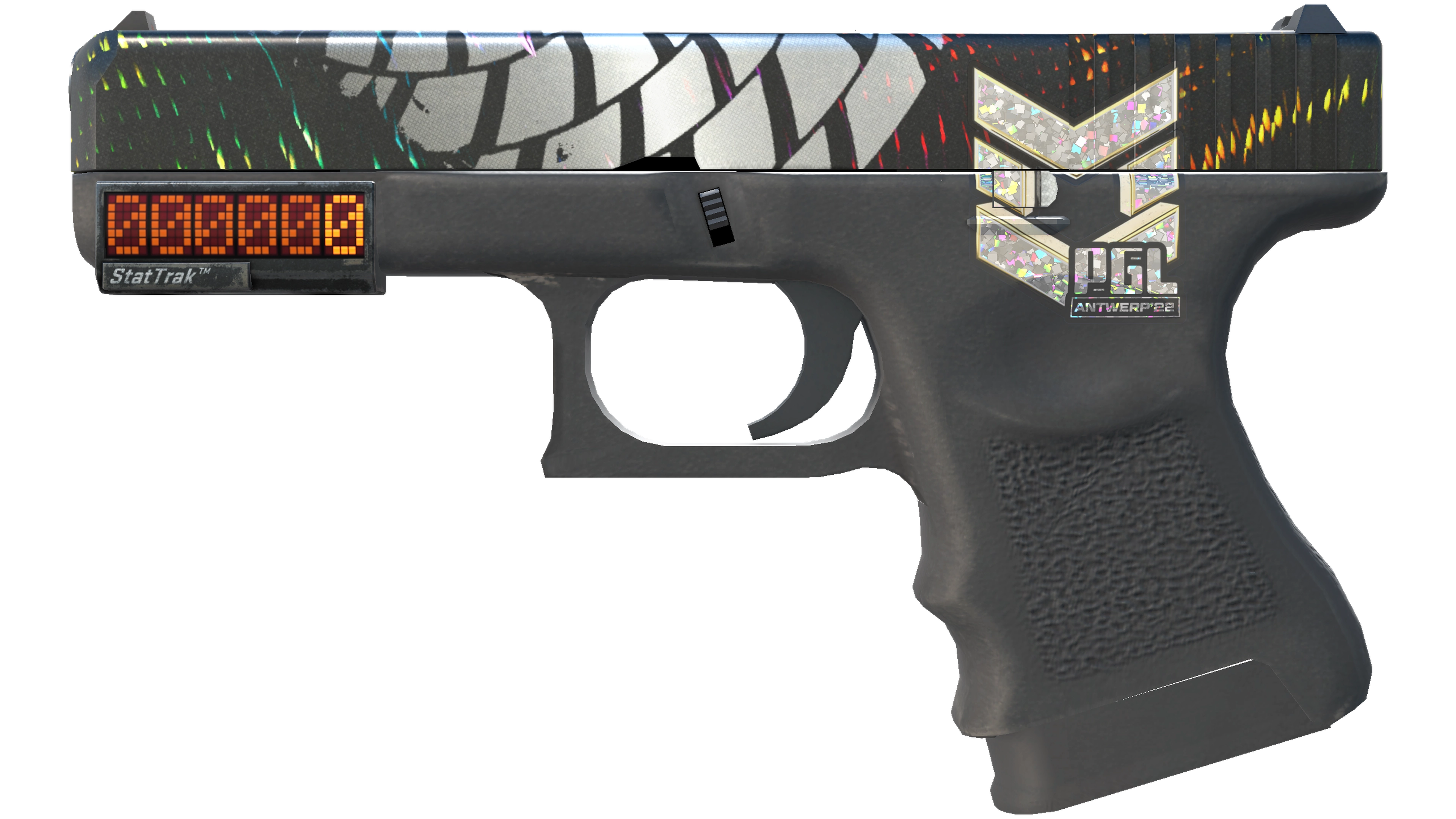 StatTrak™ Glock-18 | Grinder (Minimal Wear)