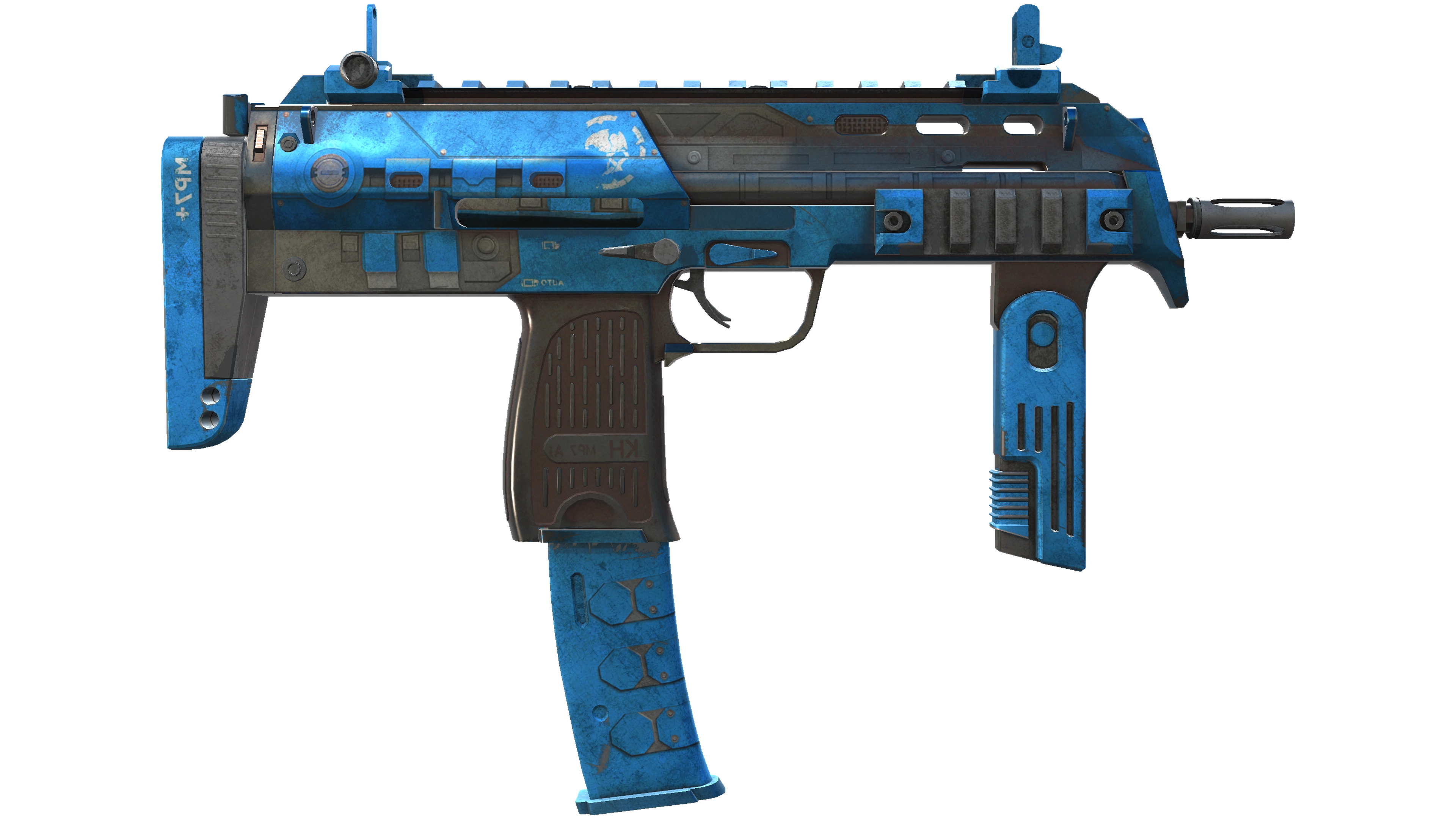 StatTrak™ MP7 | Cirrus (Battle-Scarred) thumbnail