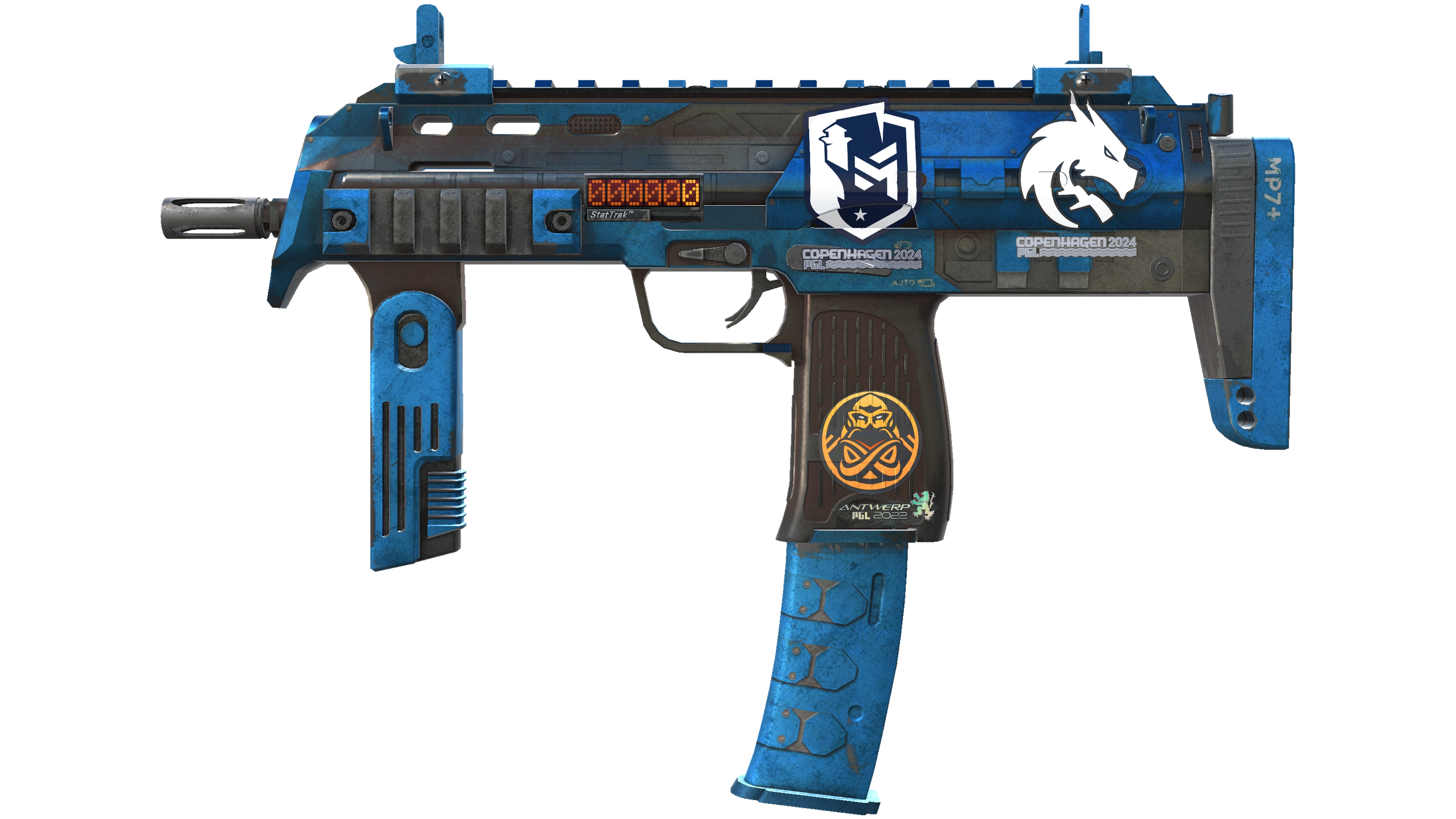 StatTrak™ MP7 | Cirrus (Battle-Scarred)