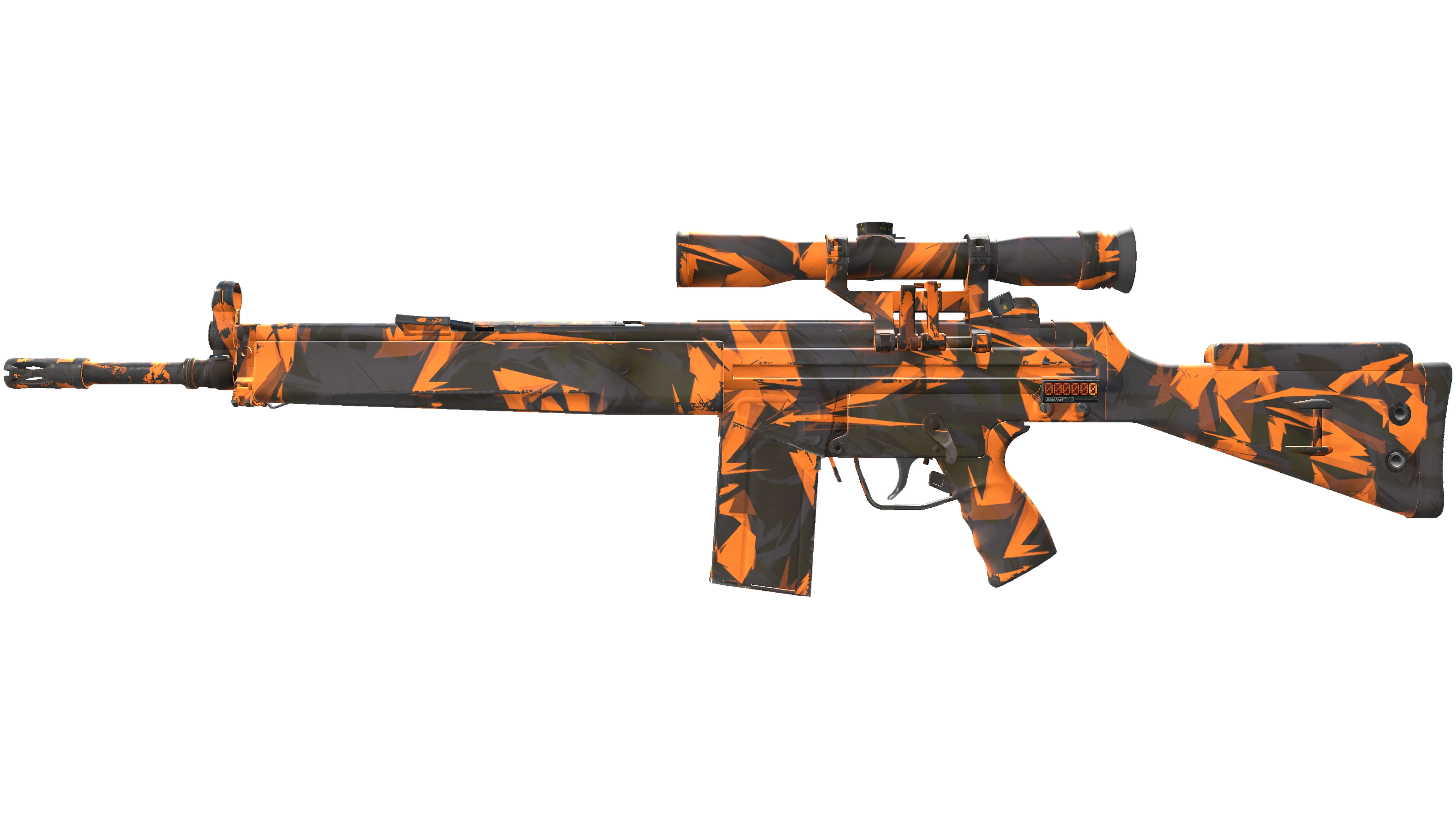 StatTrak™ G3SG1 | Orange Crash (Minimal Wear)