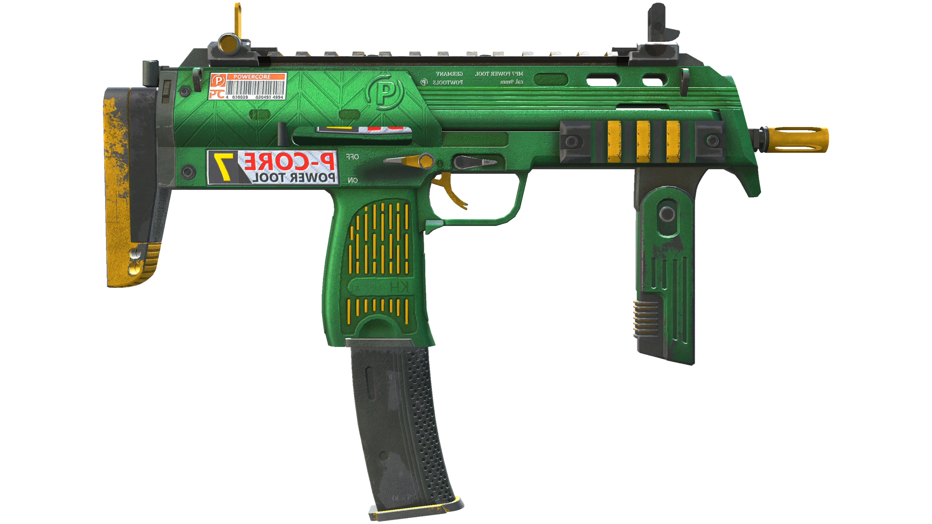 StatTrak™ MP7 | Powercore (Field-Tested) thumbnail