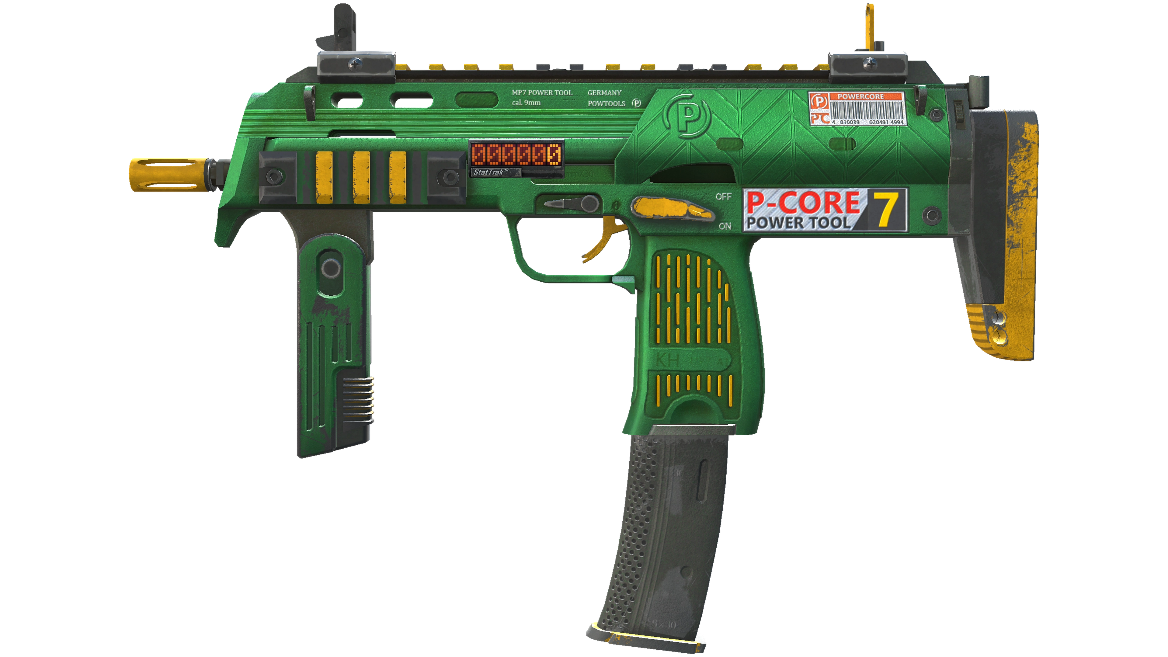 StatTrak™ MP7 | Powercore (Field-Tested)