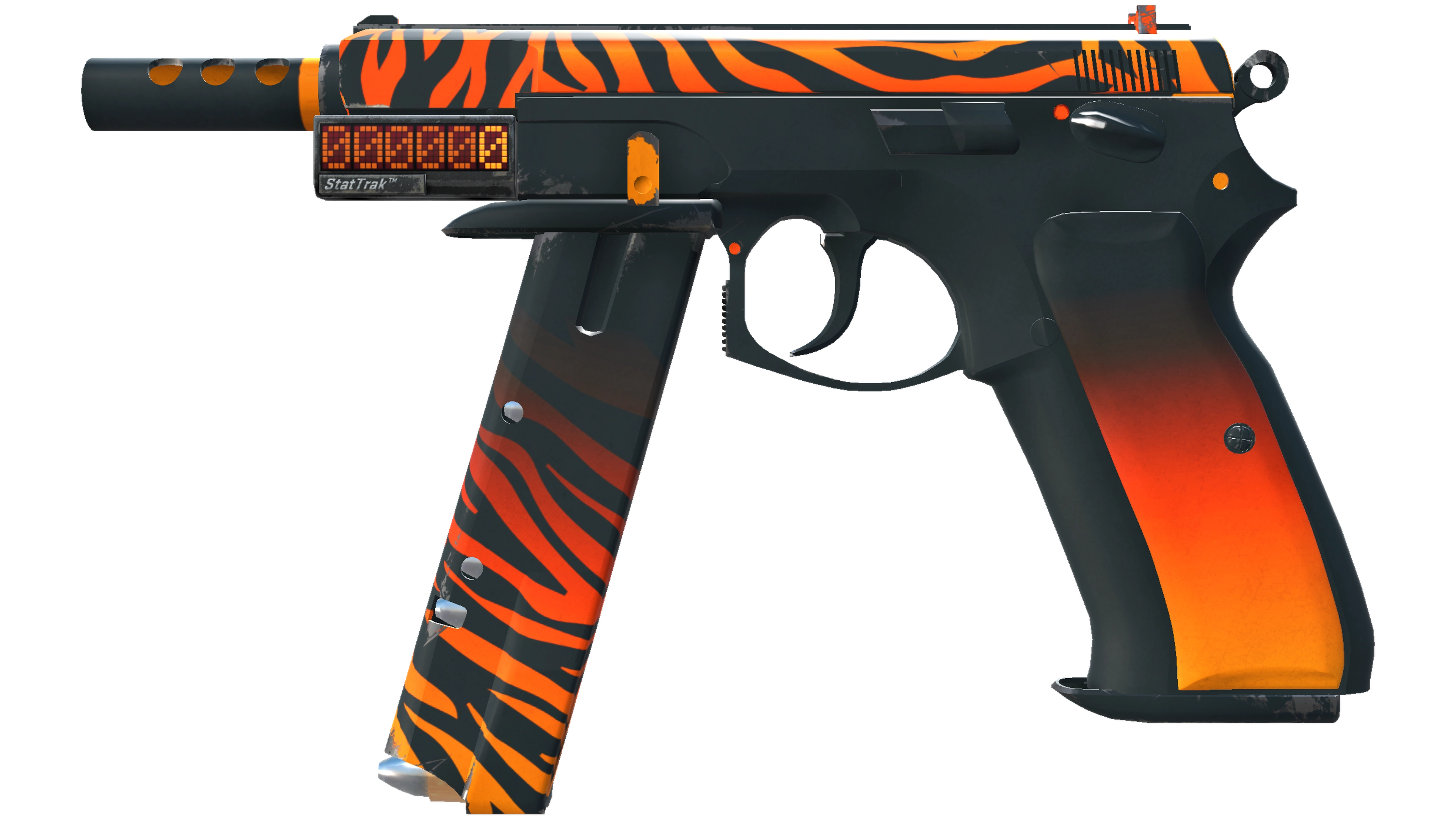 StatTrak™ CZ75-Auto | Tigris (Minimal Wear)