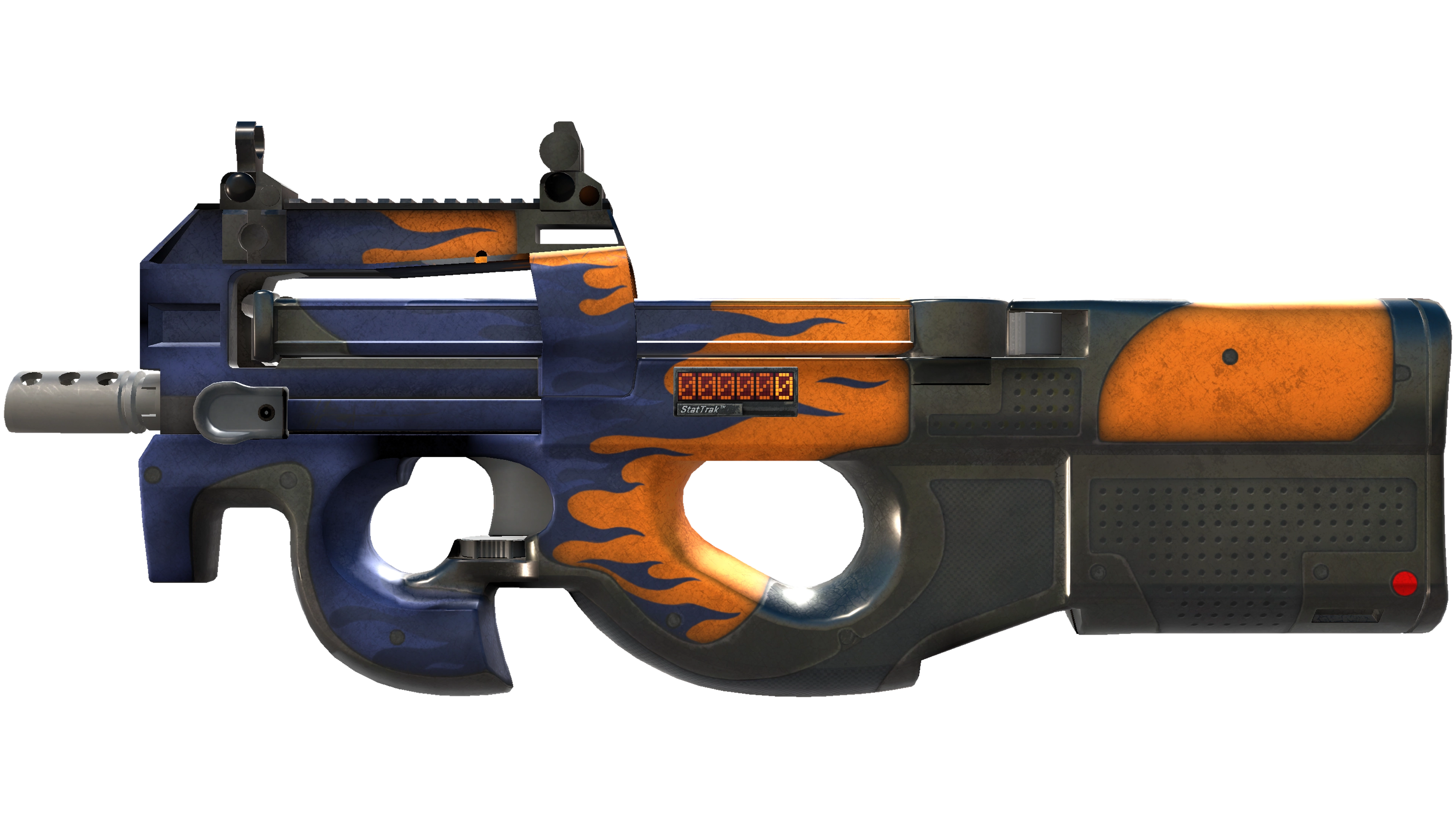 StatTrak™ P90 | Chopper (Battle-Scarred)