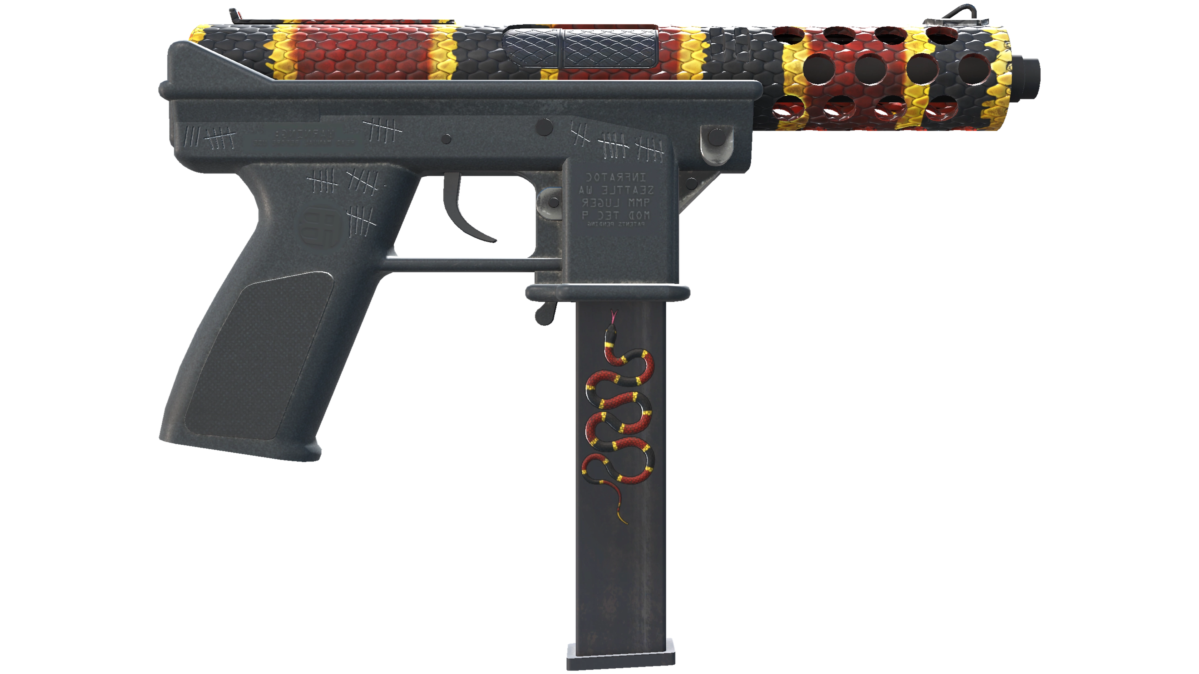 StatTrak™ Tec-9 | Snek-9 (Factory New) thumbnail