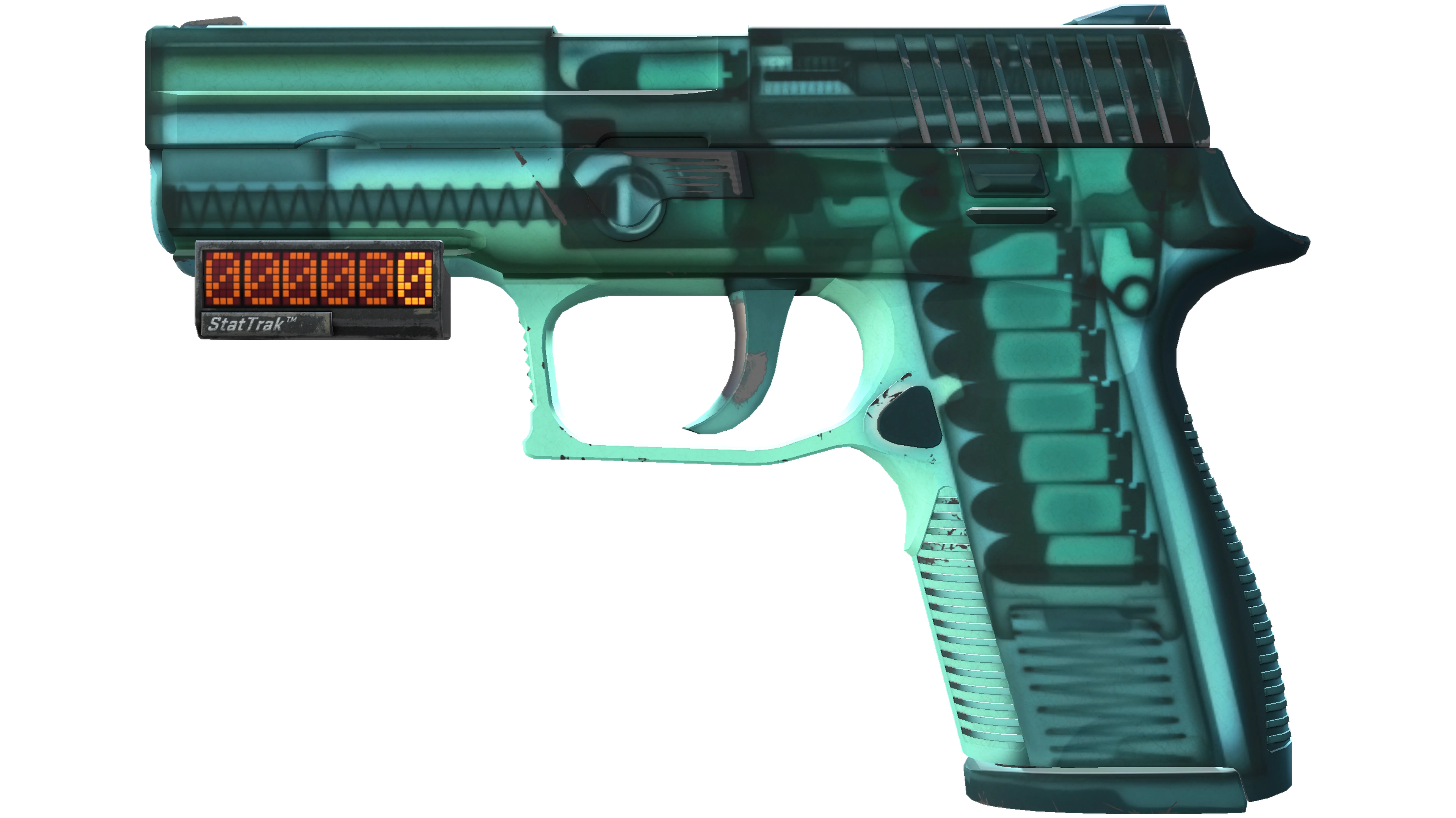StatTrak™ P250 | X-Ray (Minimal Wear)