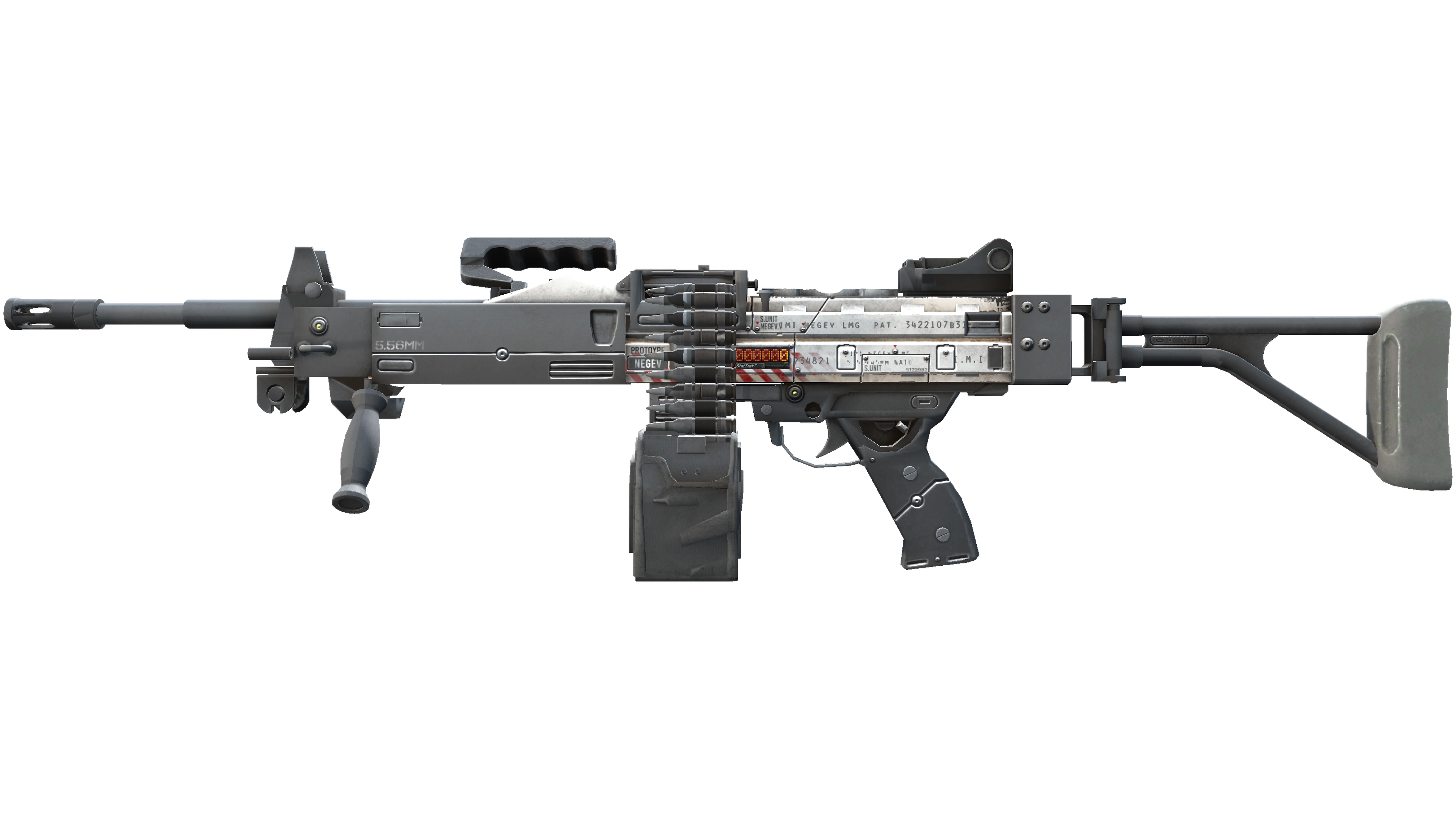 StatTrak™ Negev | Prototype (Minimal Wear)