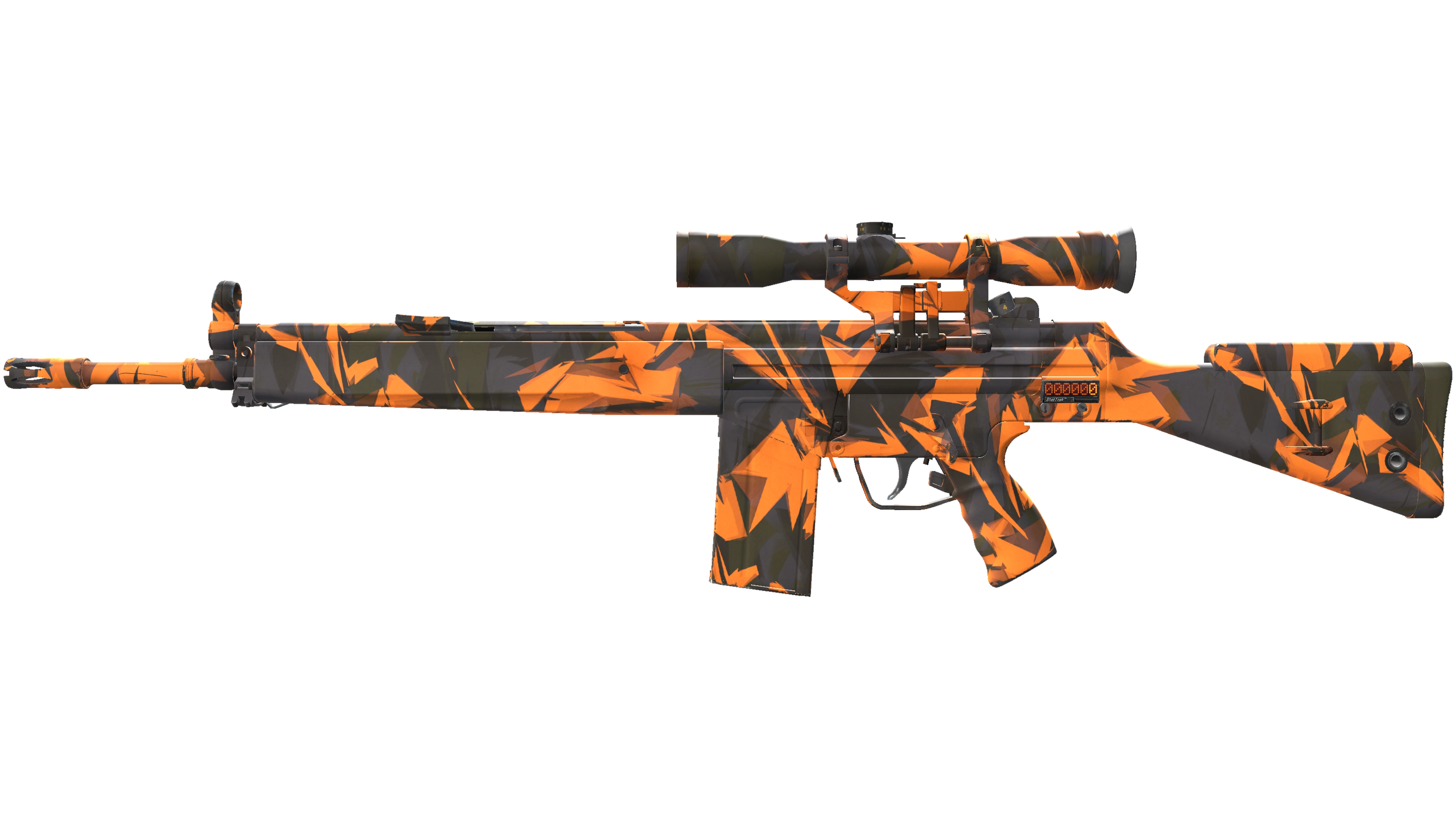 StatTrak™ G3SG1 | Orange Crash (Factory New)