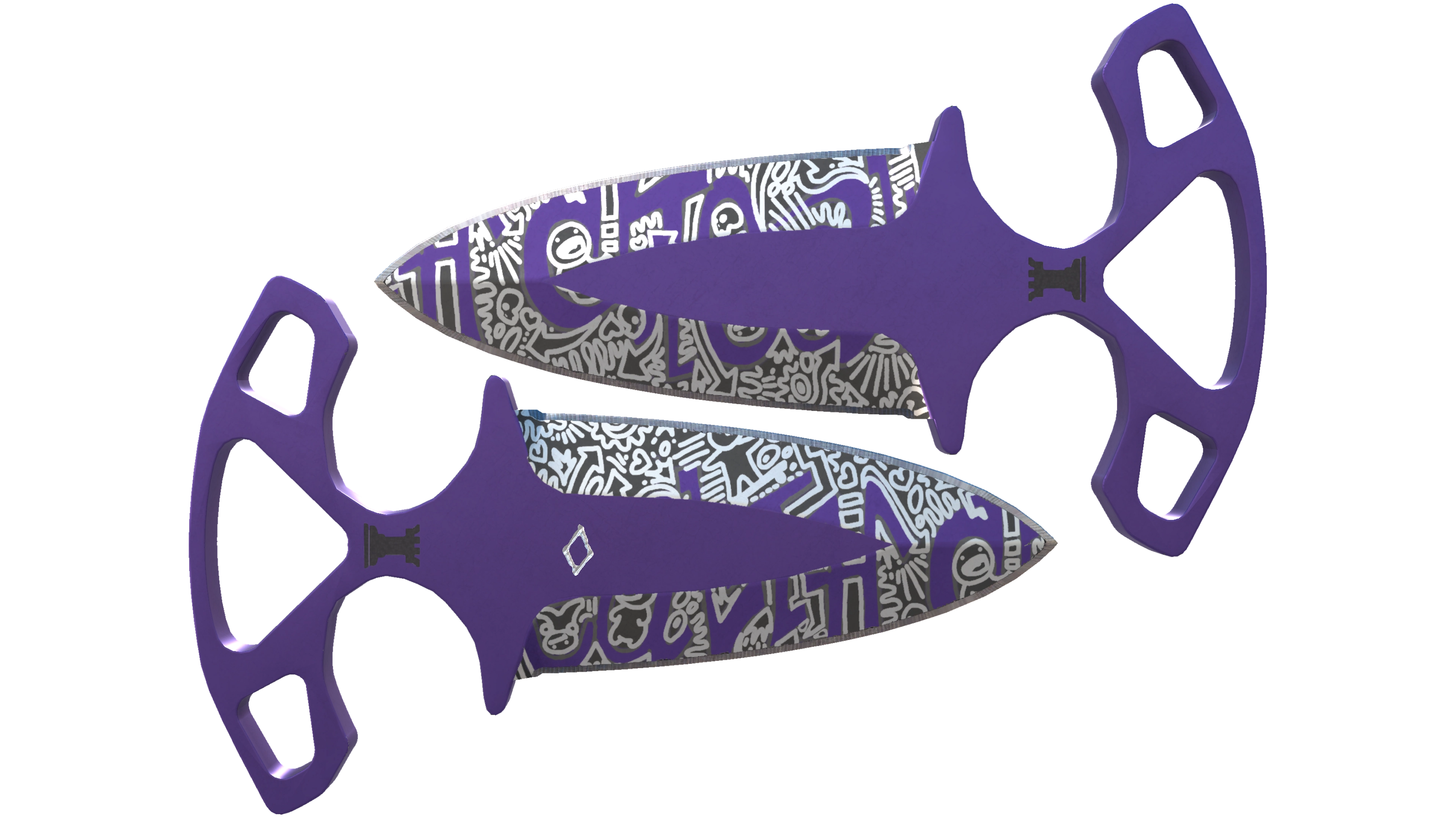 ★ StatTrak™ Shadow Daggers | Freehand (Factory New)