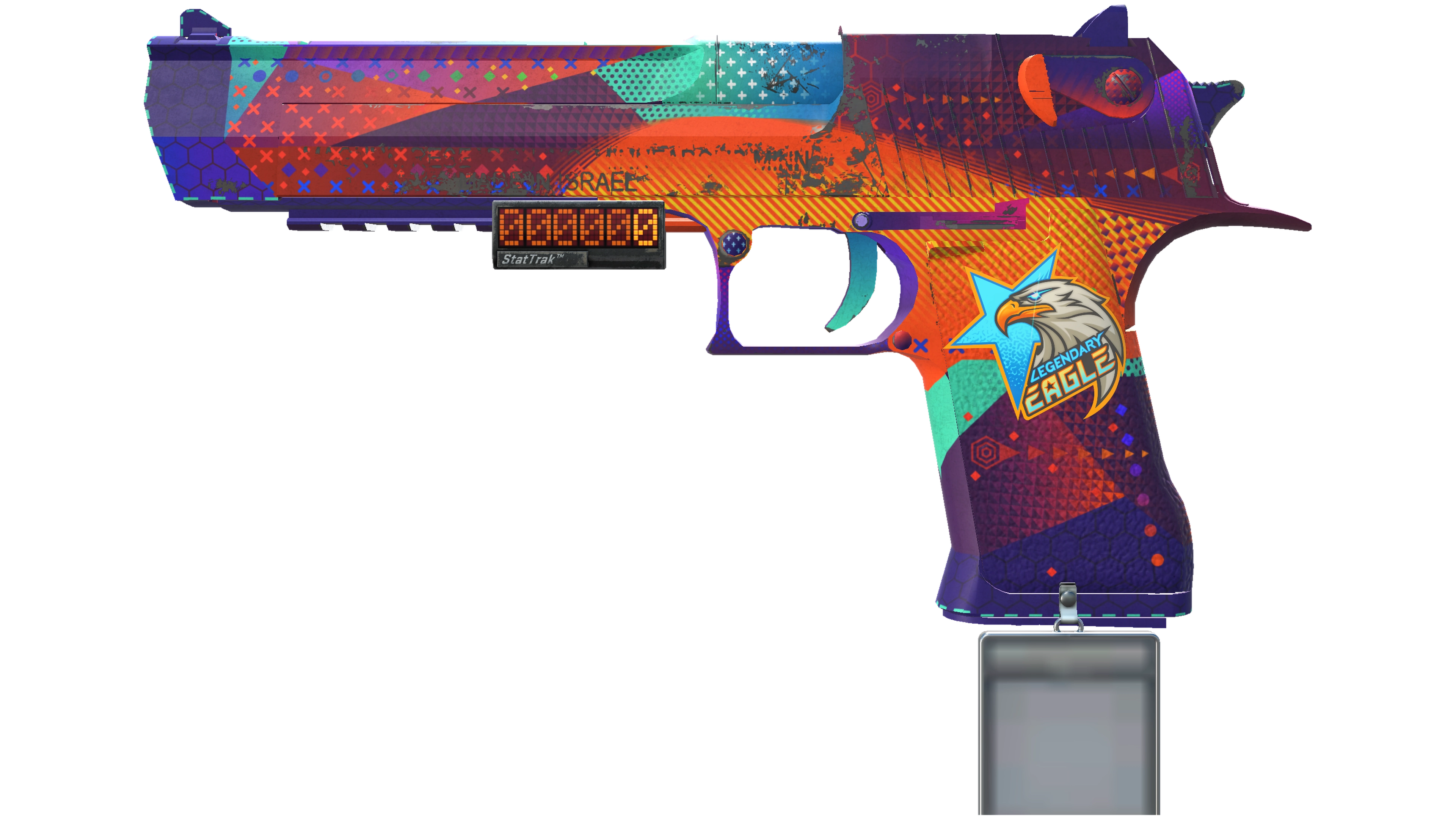 StatTrak™ Desert Eagle | Ocean Drive (Well-Worn)