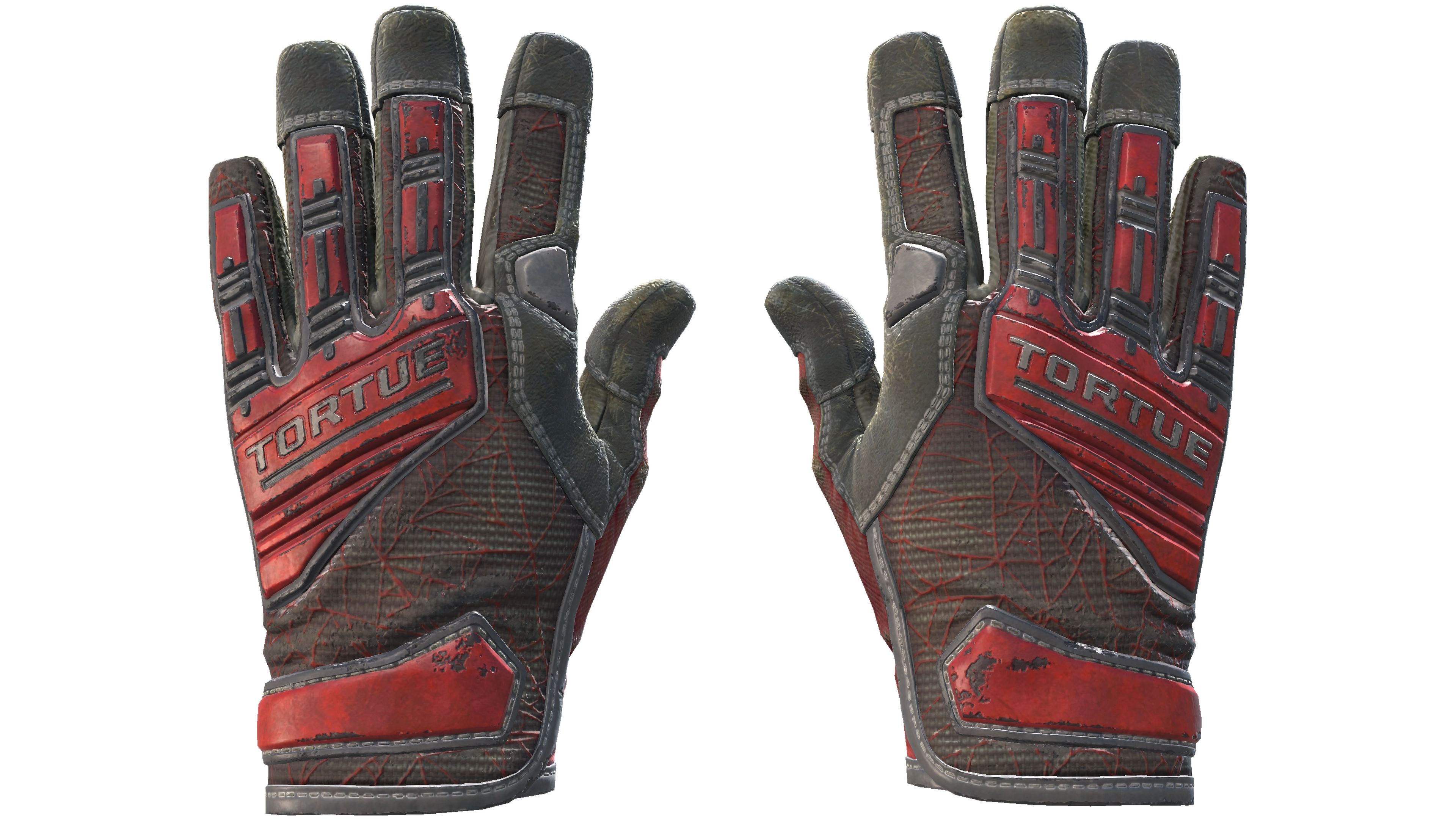 Vorschau von ★ Specialist Gloves | Crimson Web (Well-Worn)