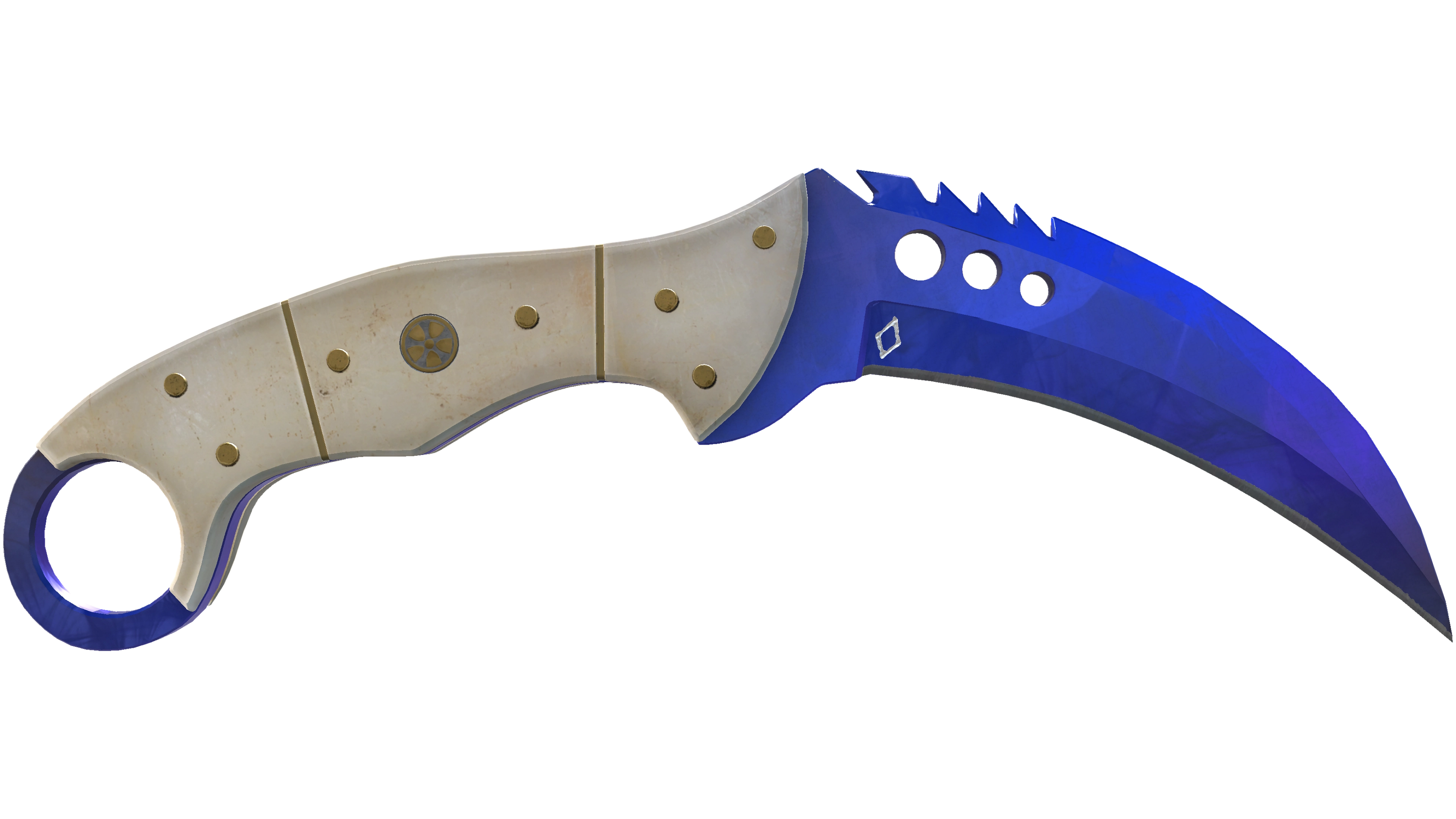 Миниатюра ★ StatTrak™ Talon Knife | Doppler (Factory New)