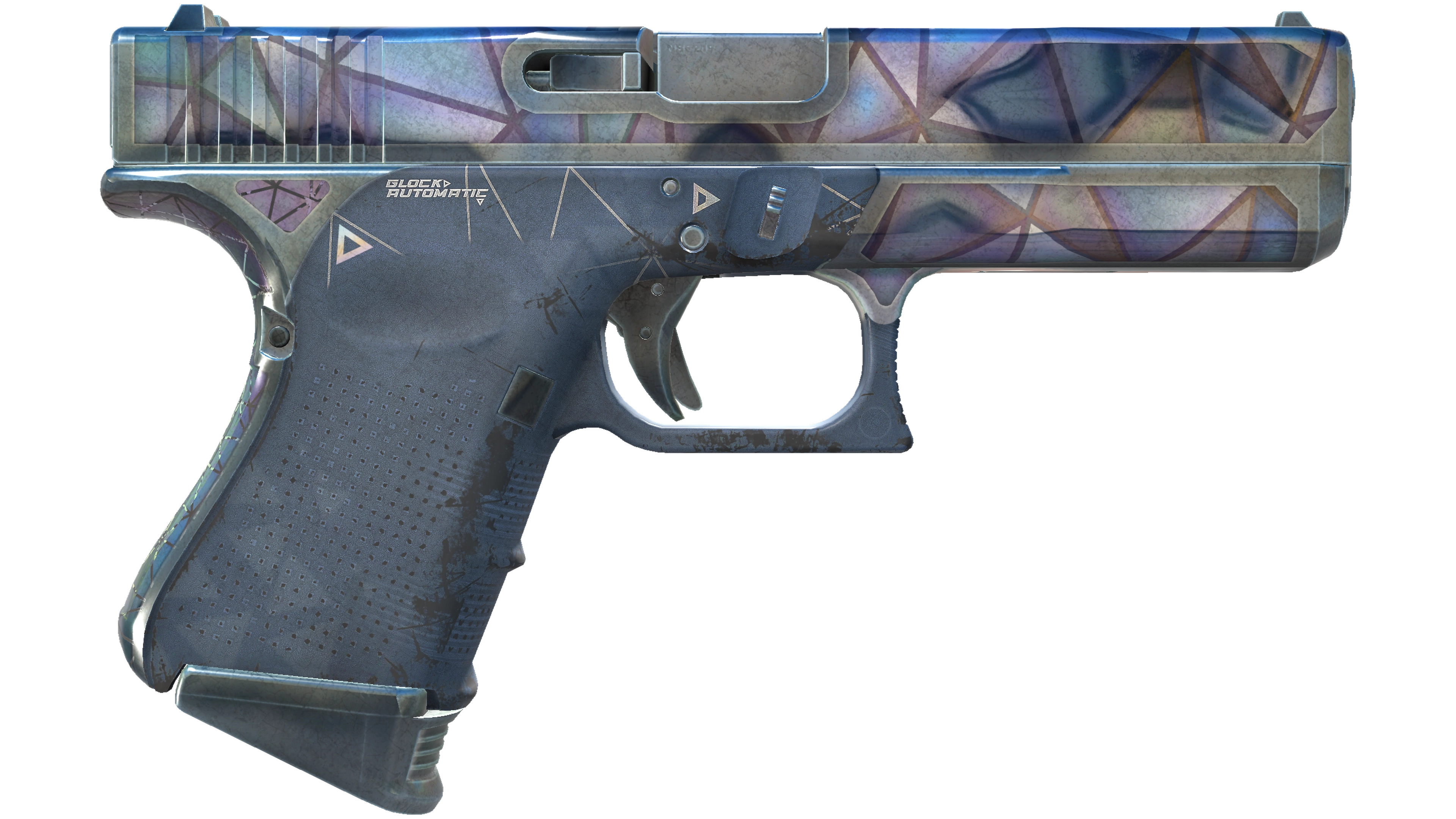 Glock-18 | Mirror Mosaic (Well-Worn) thumbnail