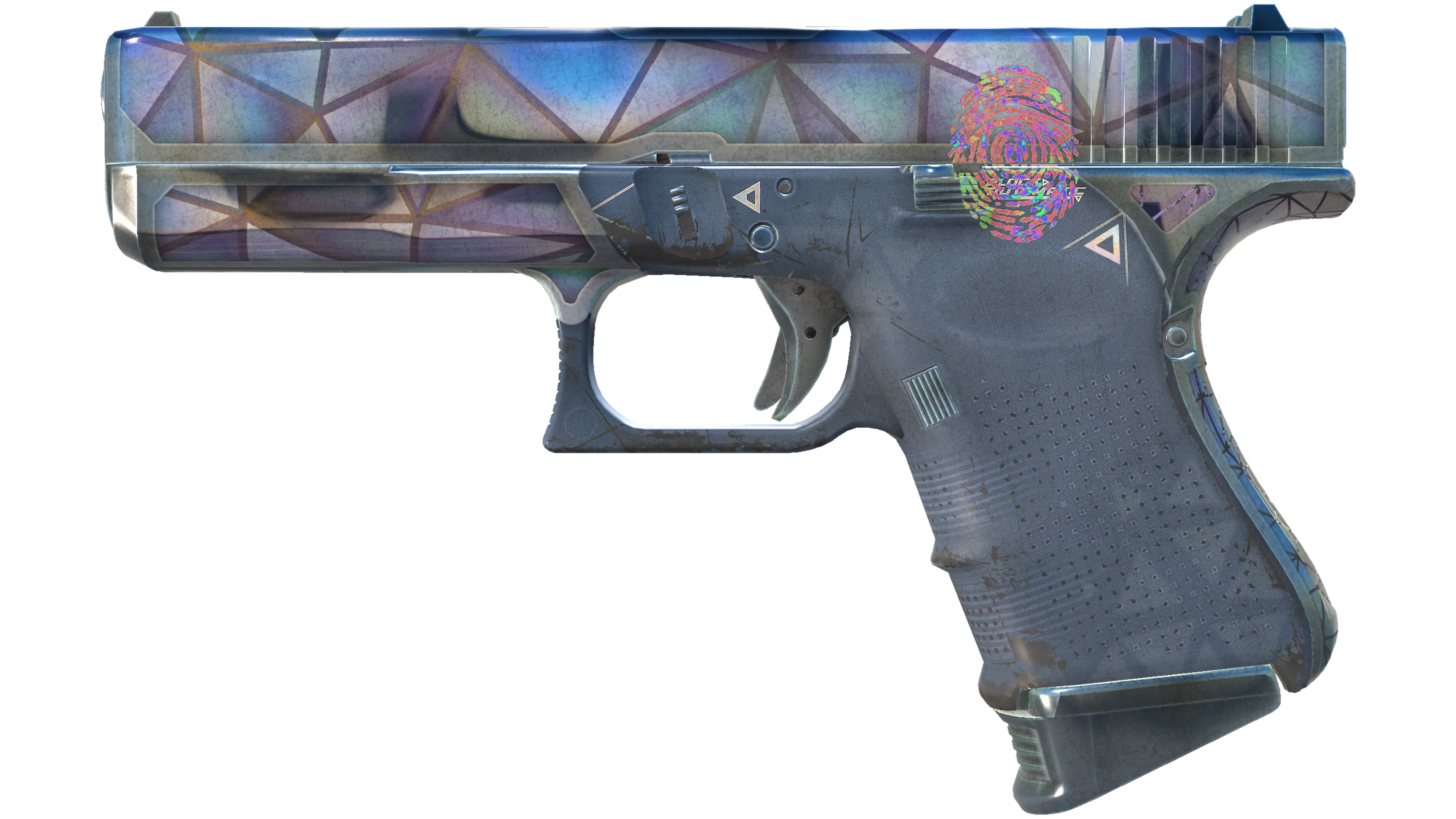 Glock-18 | Mirror Mosaic (Well-Worn)