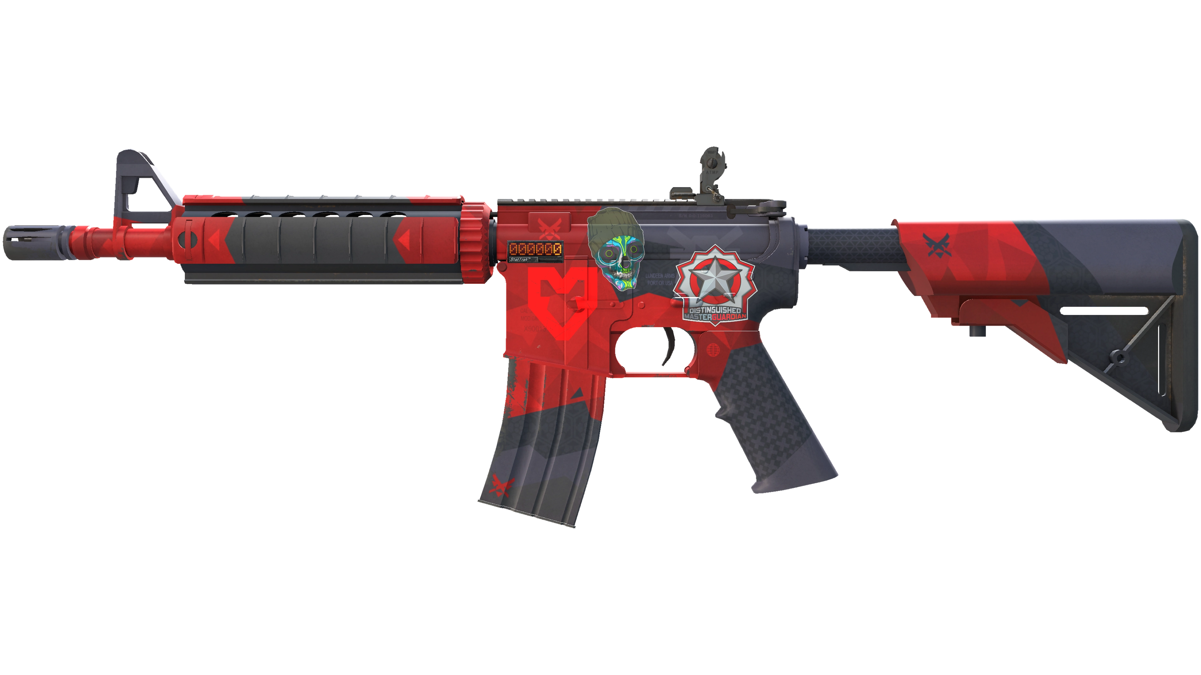 StatTrak™ M4A4 | Evil Daimyo (Minimal Wear)