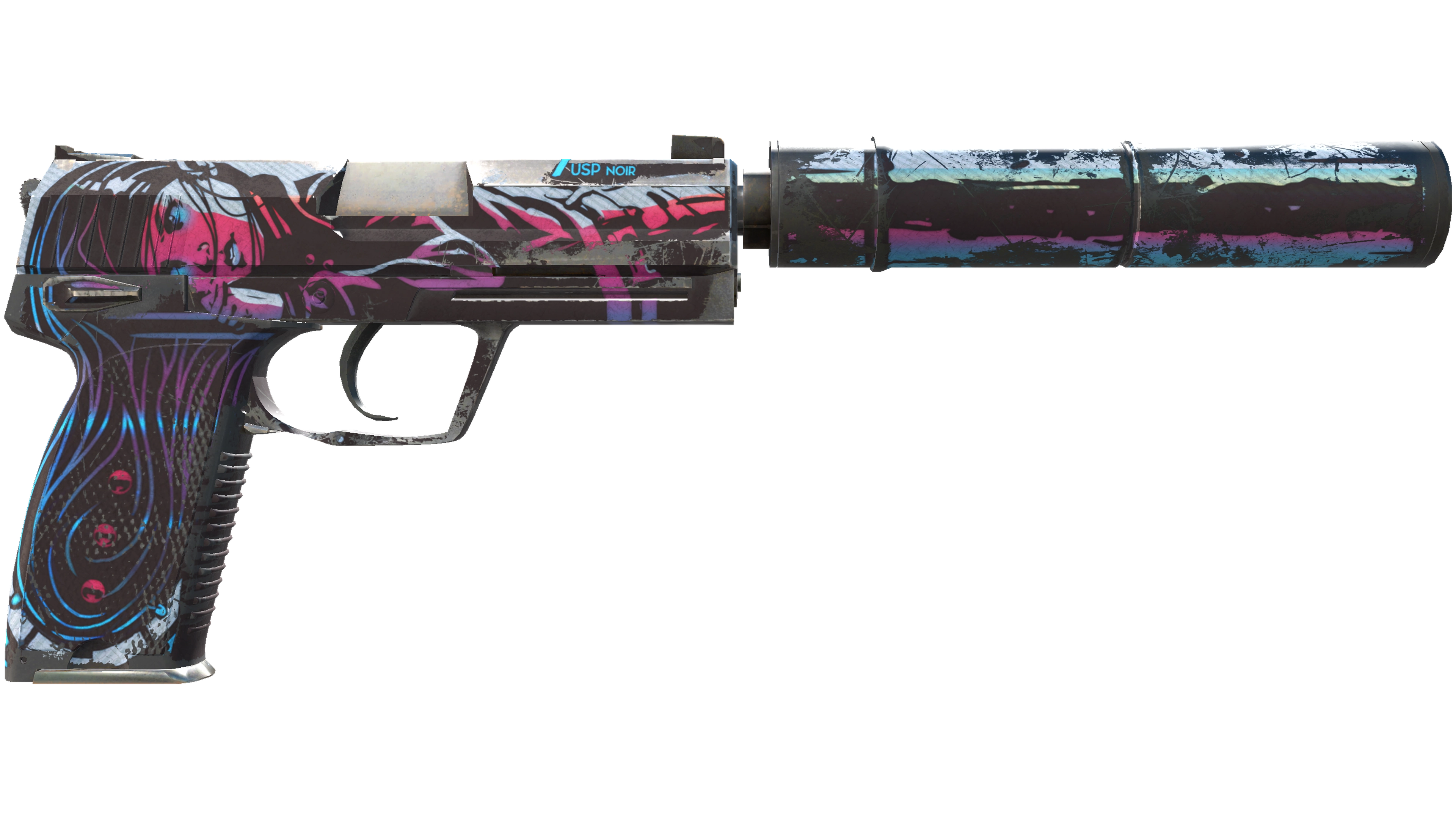 Миниатюра USP-S | Neo-Noir (Battle-Scarred)