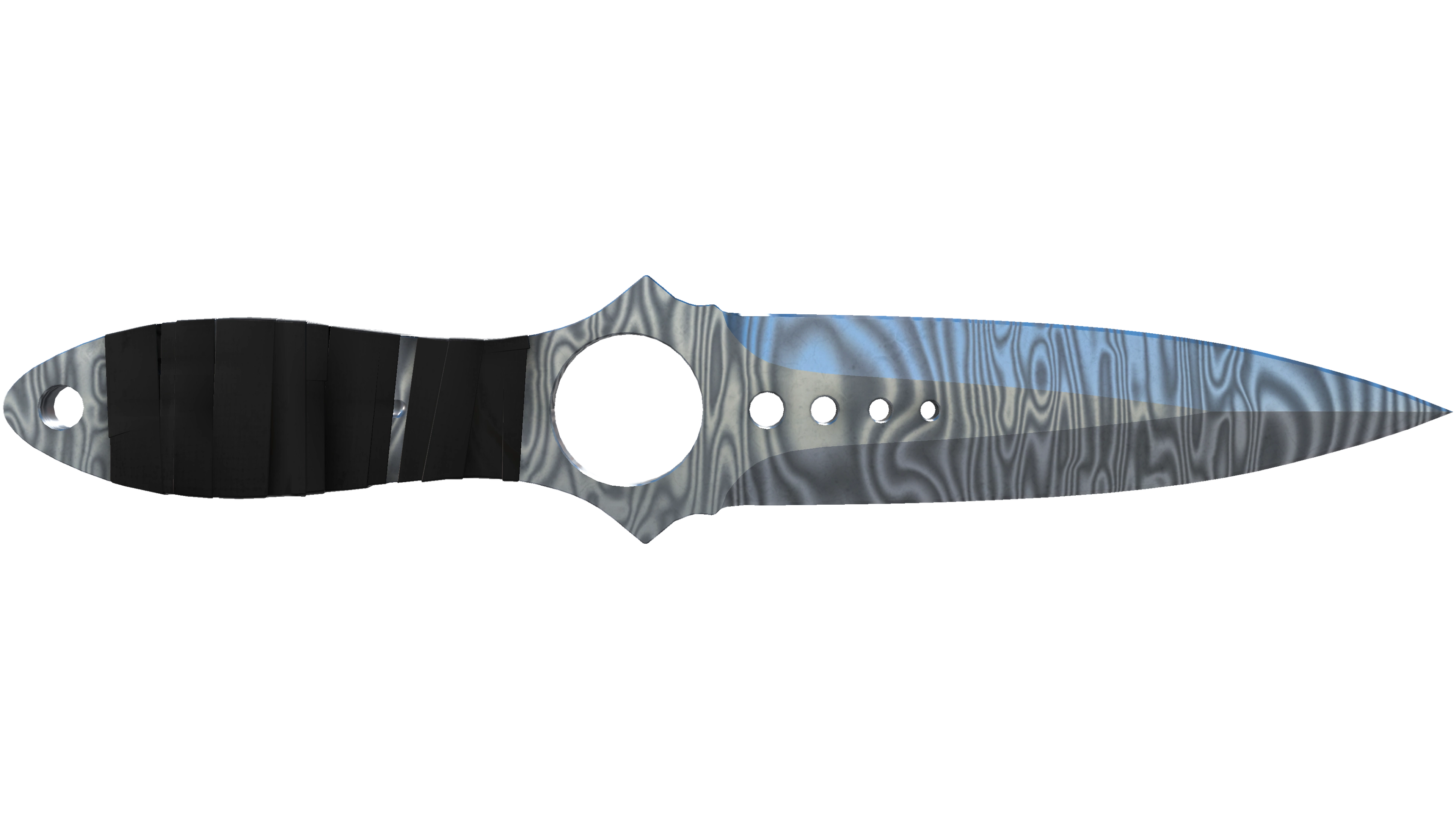 ★ Skeleton Knife | Damascus Steel (Minimal Wear)