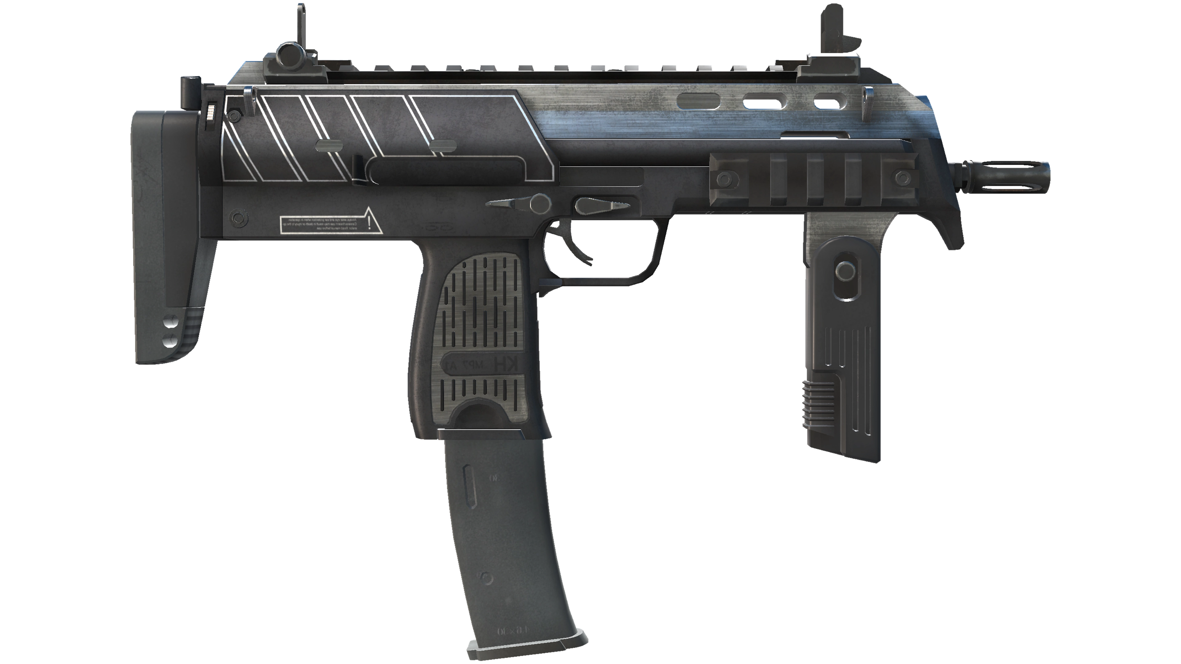 StatTrak™ MP7 | Armor Core (Battle-Scarred) thumbnail