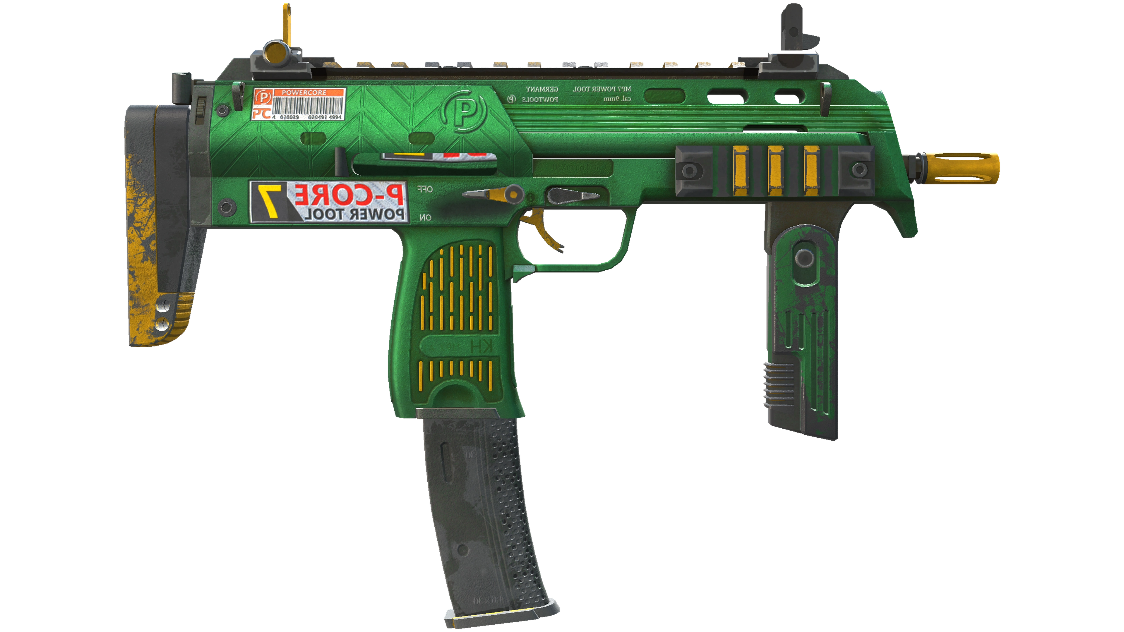 StatTrak™ MP7 | Powercore (Field-Tested) thumbnail