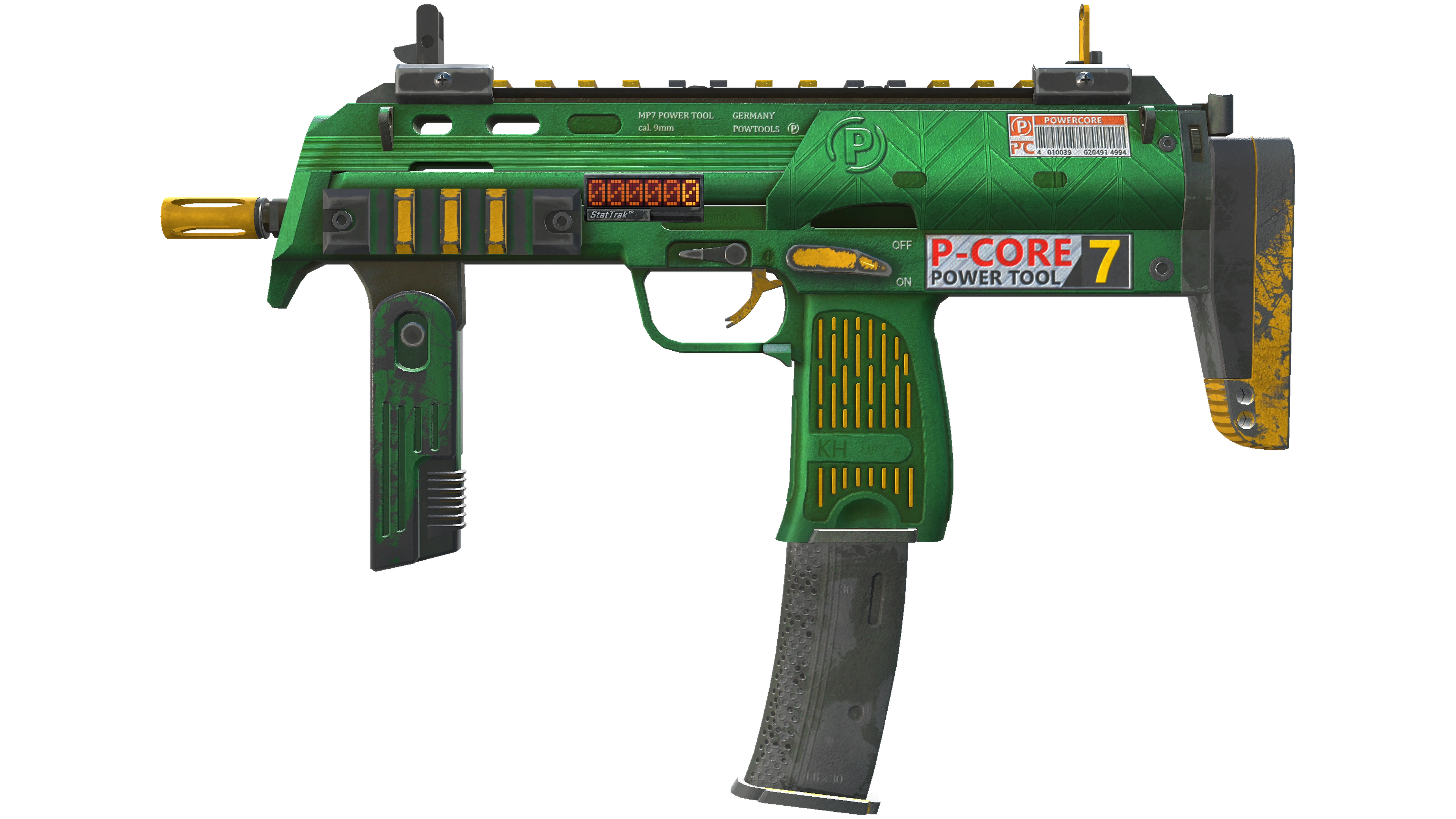 StatTrak™ MP7 | Powercore (Field-Tested) thumbnail