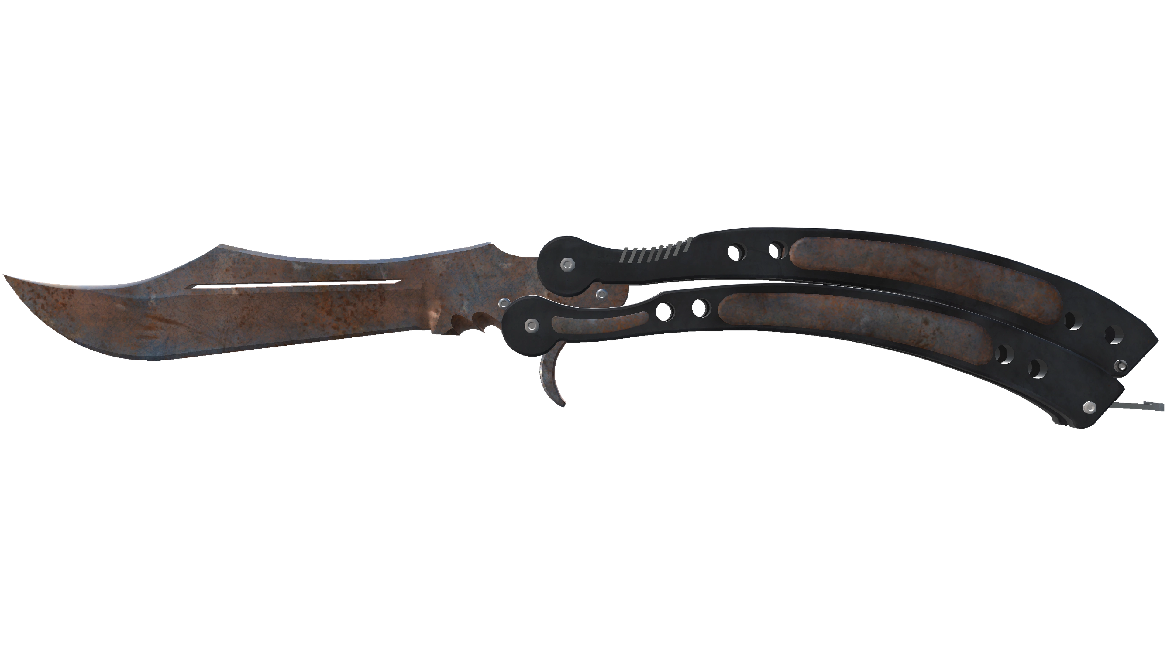 ★ StatTrak™ Butterfly Knife | Rust Coat (Battle-Scarred) thumbnail