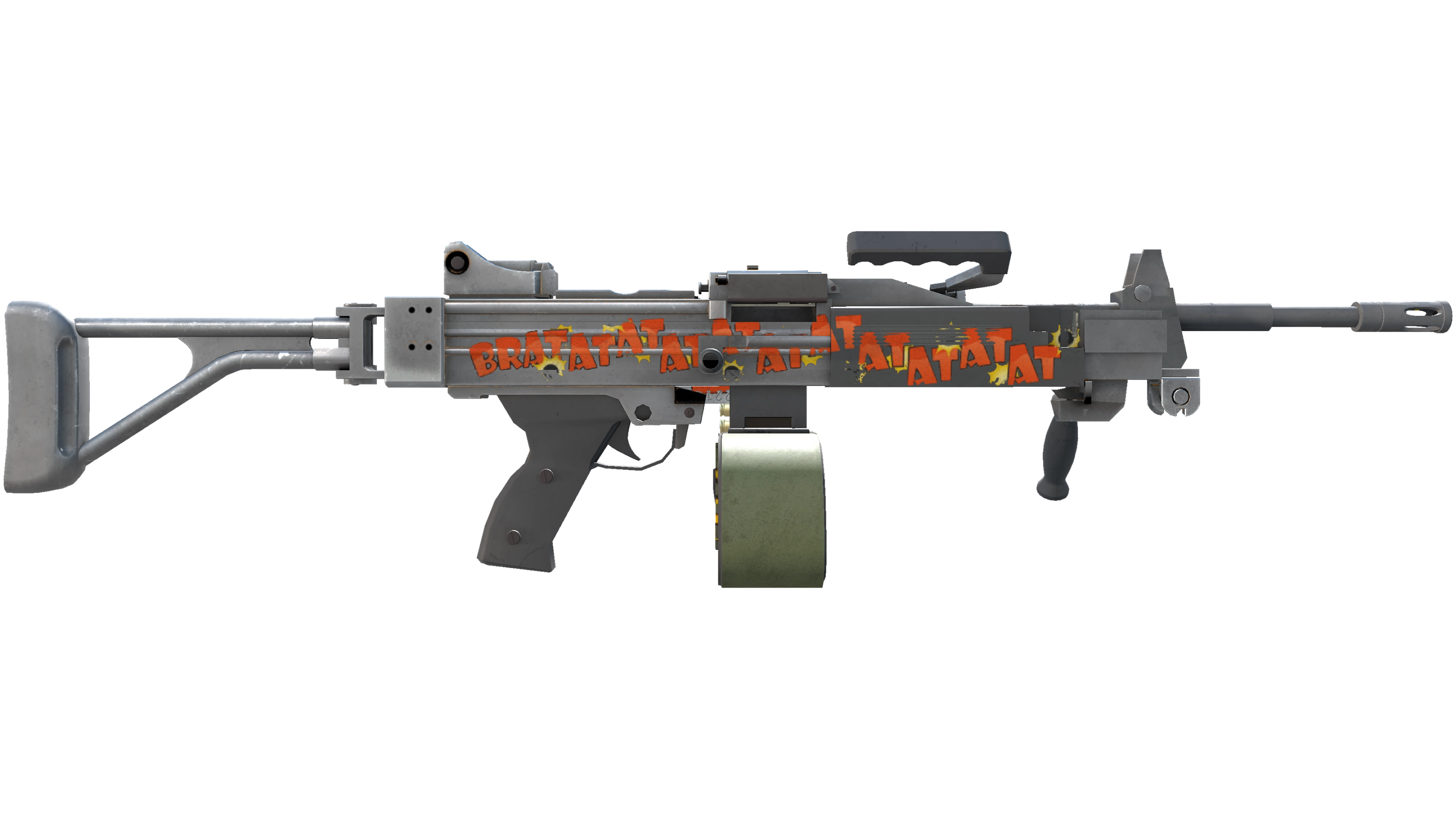 StatTrak™ Negev | Bratatat (Well-Worn) thumbnail
