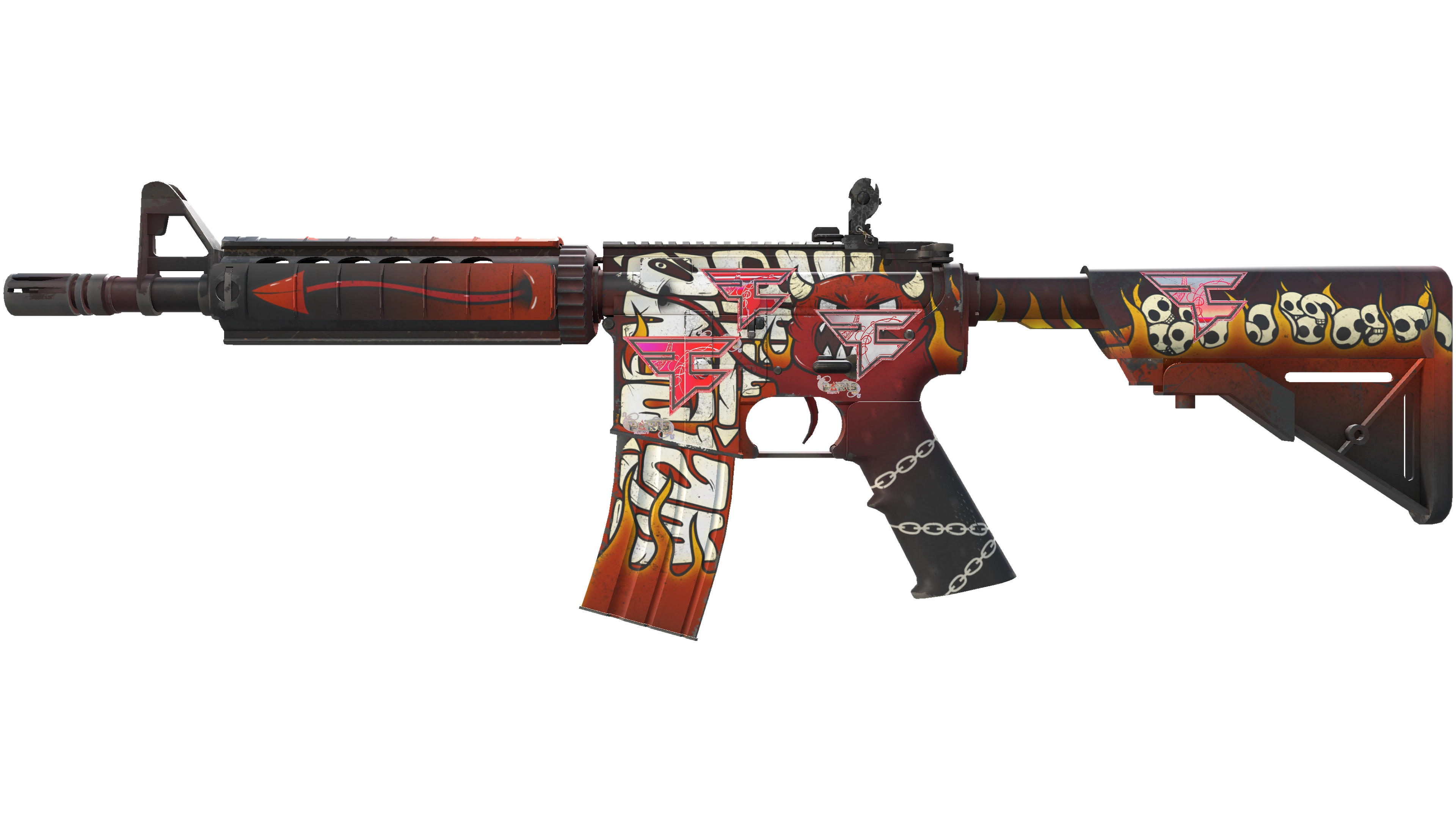 M4A4 | Hellfire (Minimal Wear)
