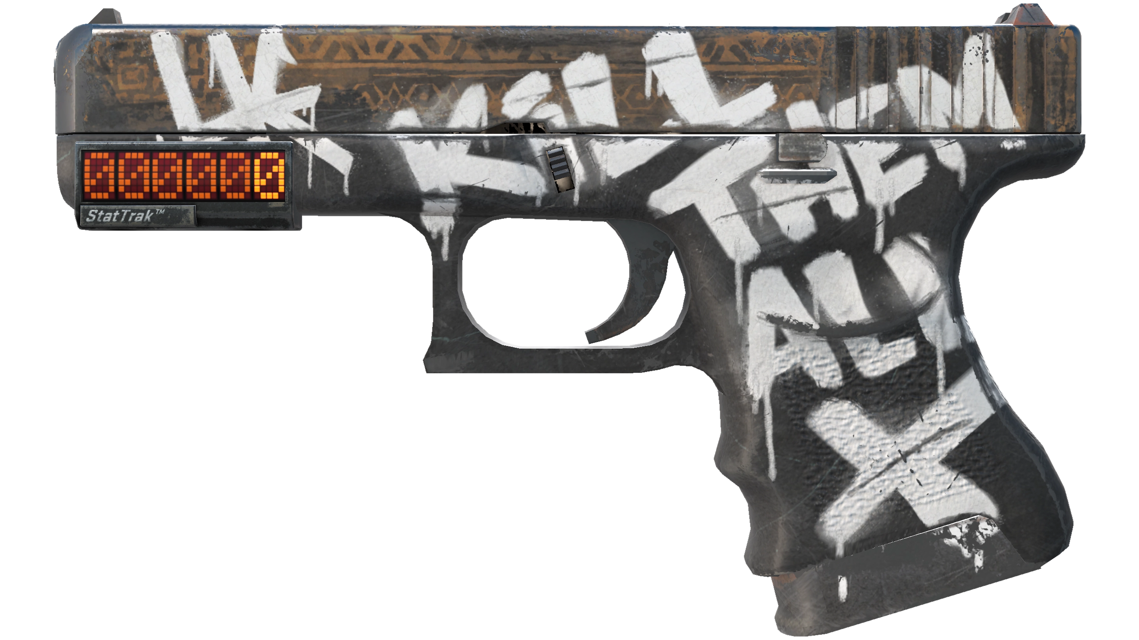 StatTrak™ Glock-18 | Wasteland Rebel (Minimal Wear) thumbnail