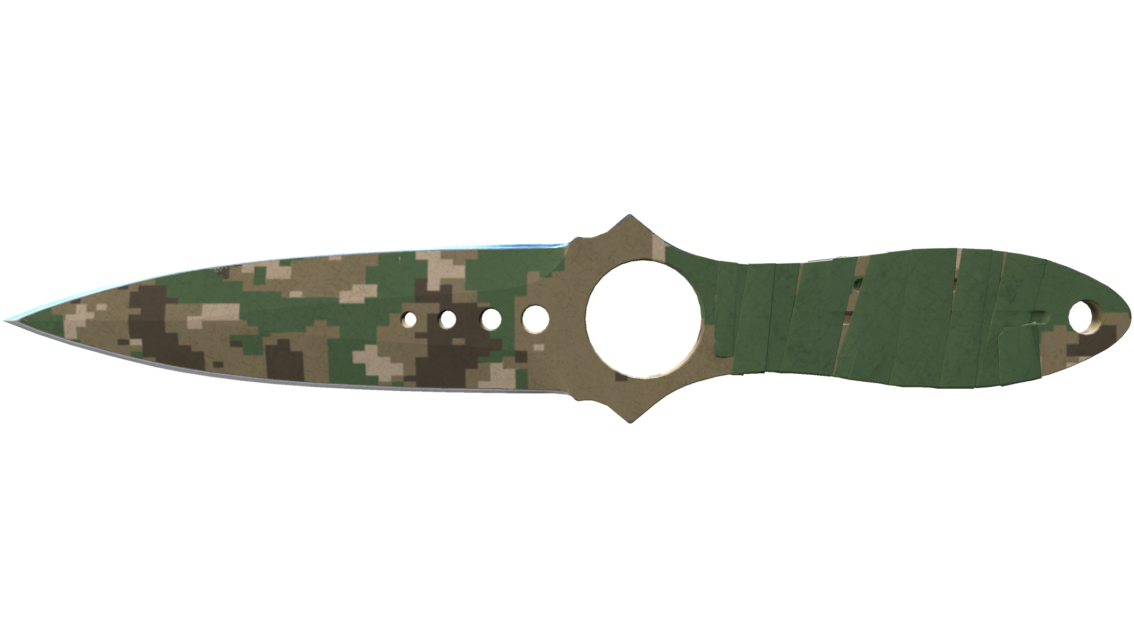 ★ StatTrak™ Skeleton Knife | Forest DDPAT (Field-Tested) thumbnail