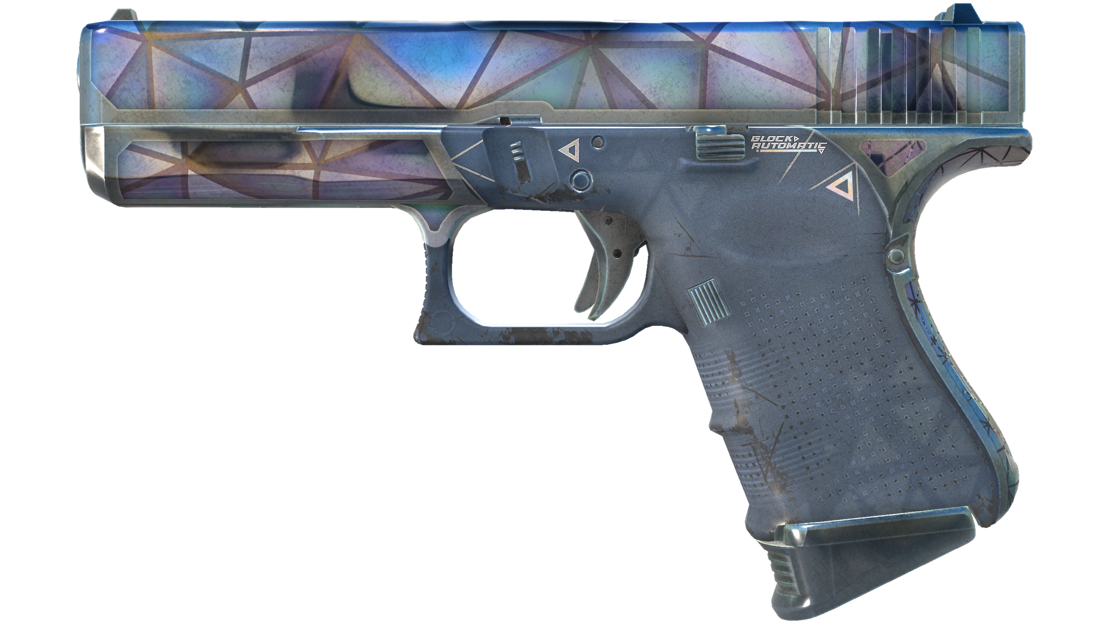 Glock-18 | Mirror Mosaic (Well-Worn)