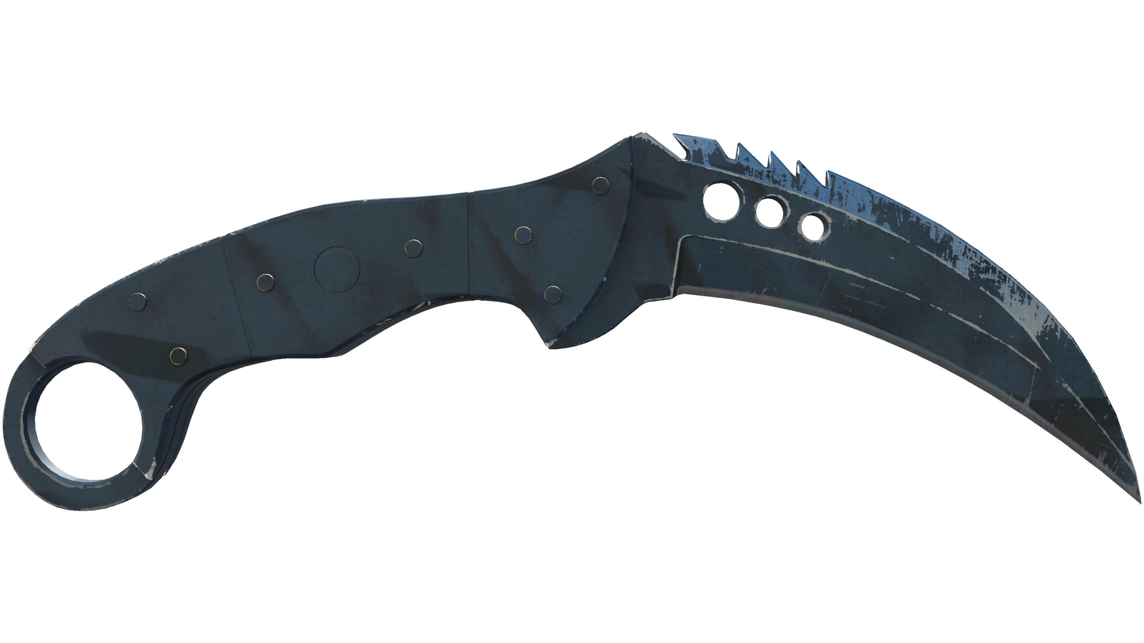 ★ Talon Knife | Night Stripe (Well-Worn) thumbnail