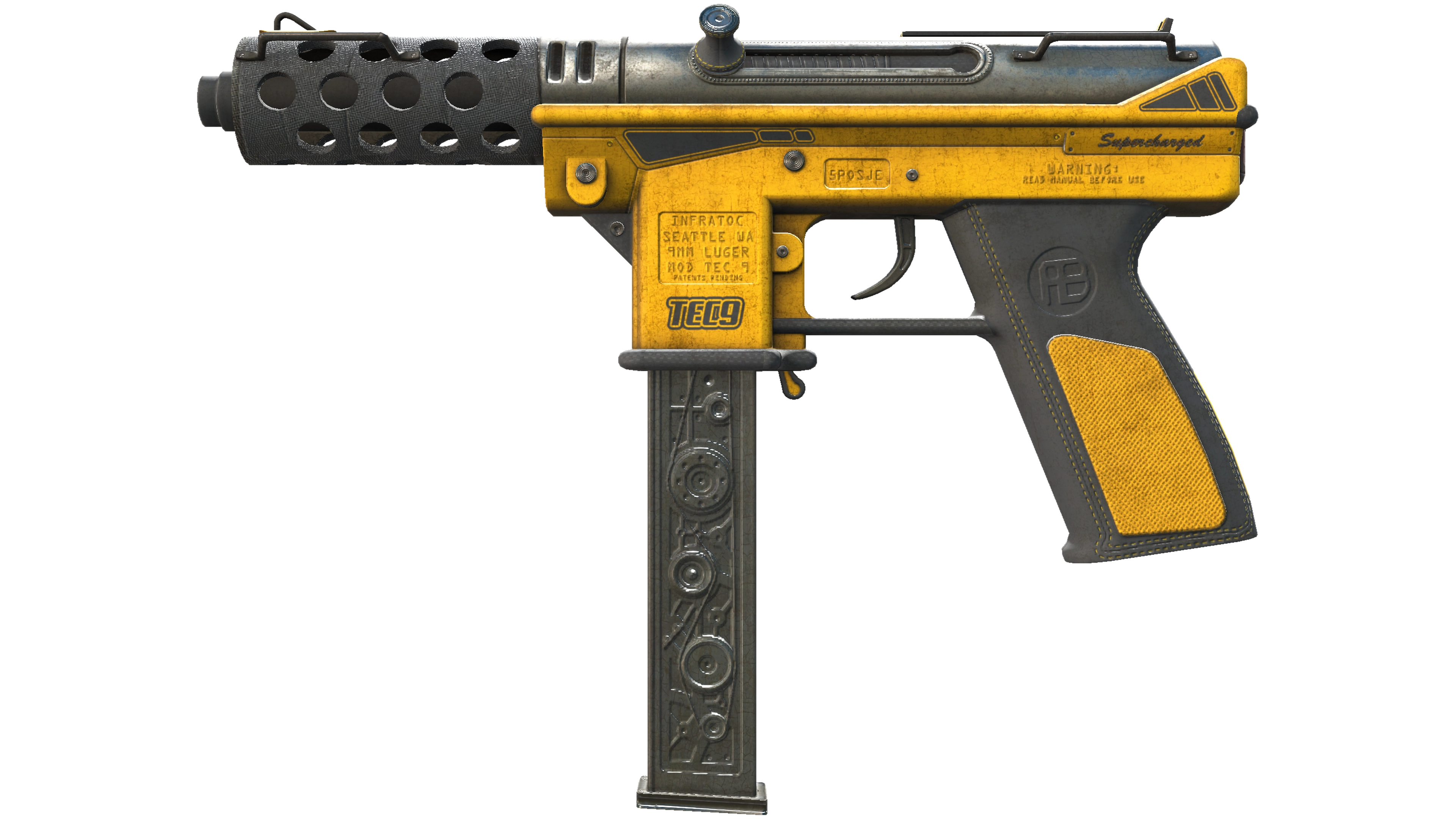 Tec-9 | Fuel Injector (Battle-Scarred)