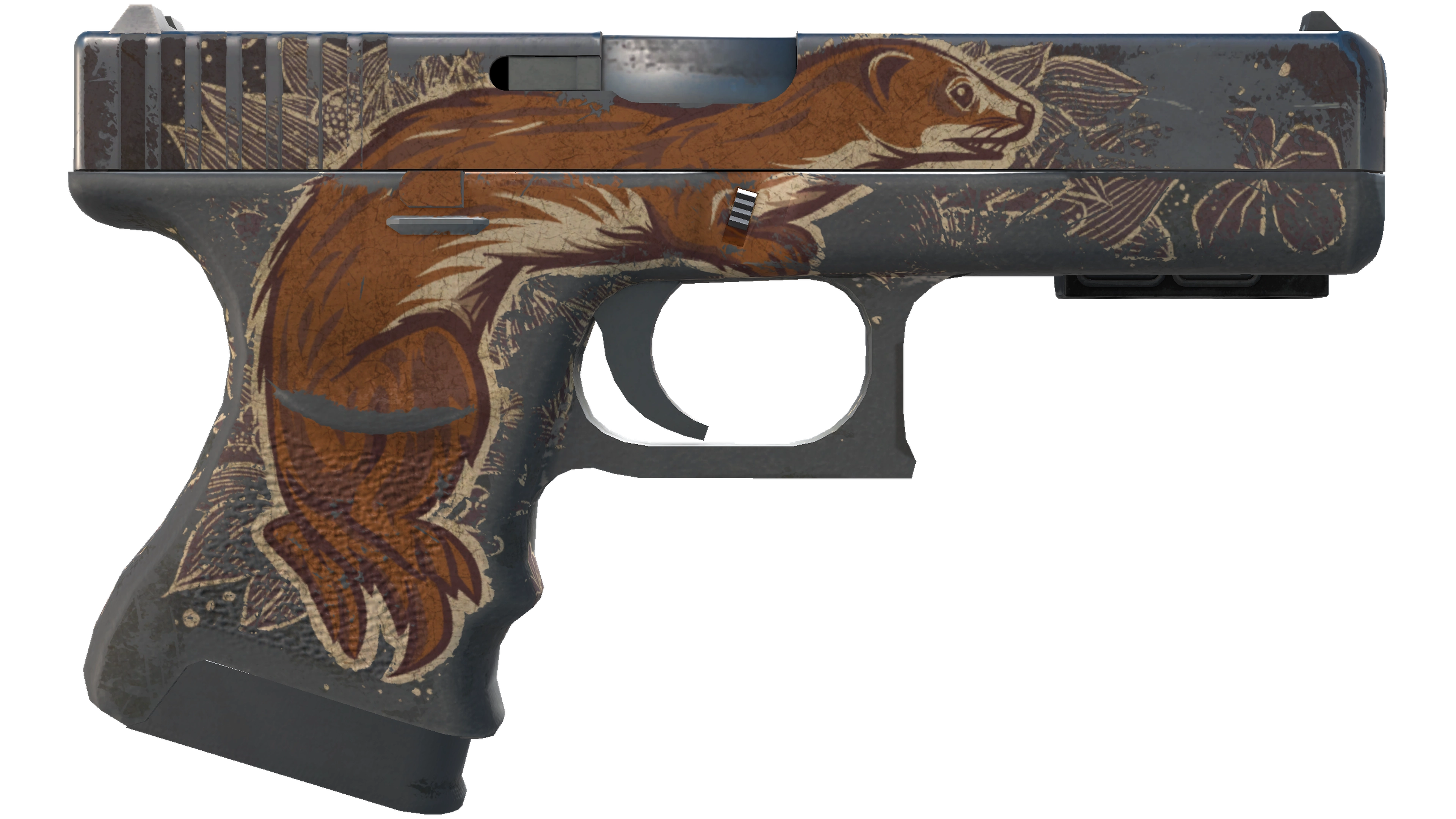 StatTrak™ Glock-18 | Weasel (Battle-Scarred) thumbnail