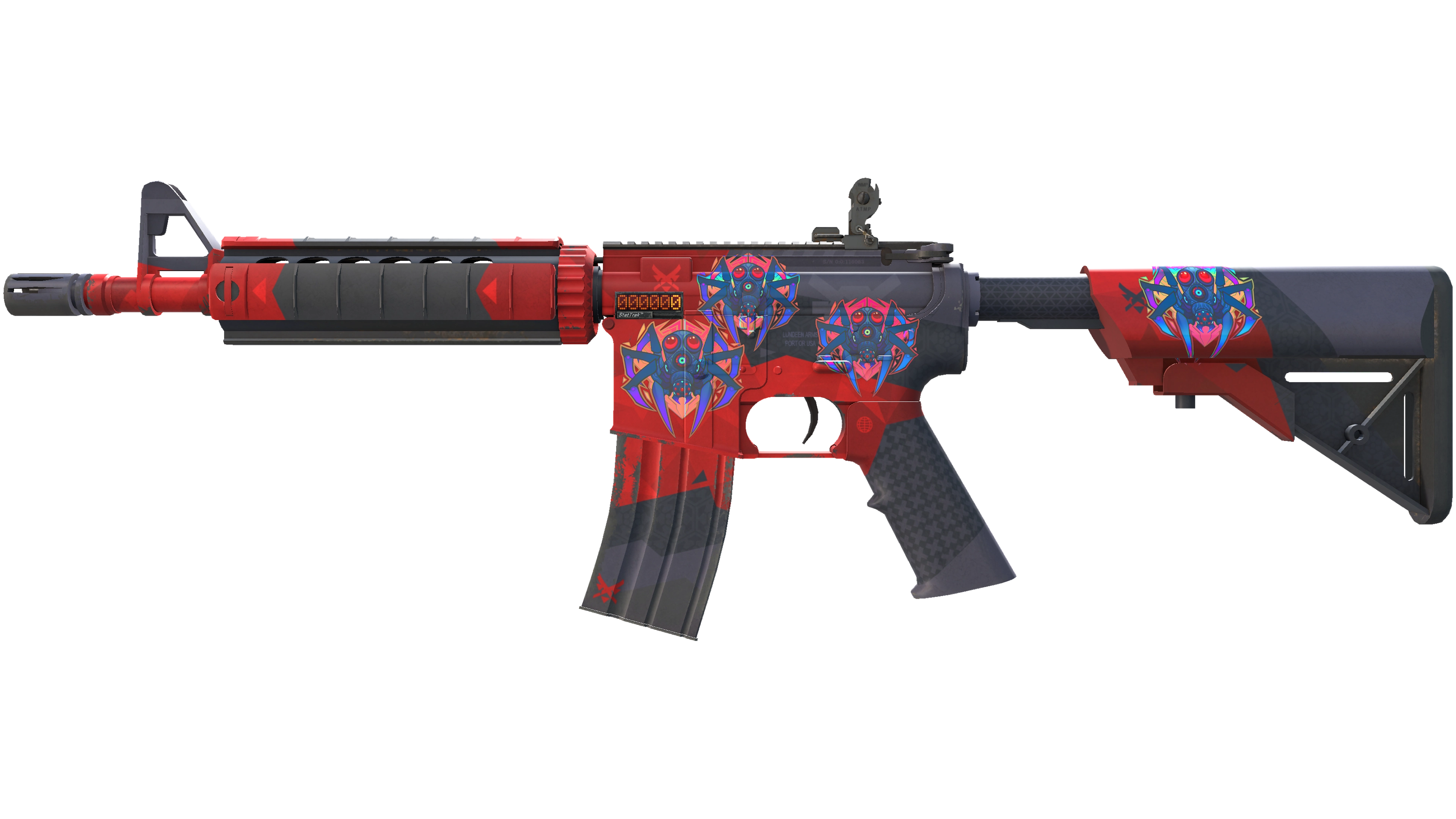 StatTrak™ M4A4 | Evil Daimyo (Minimal Wear)