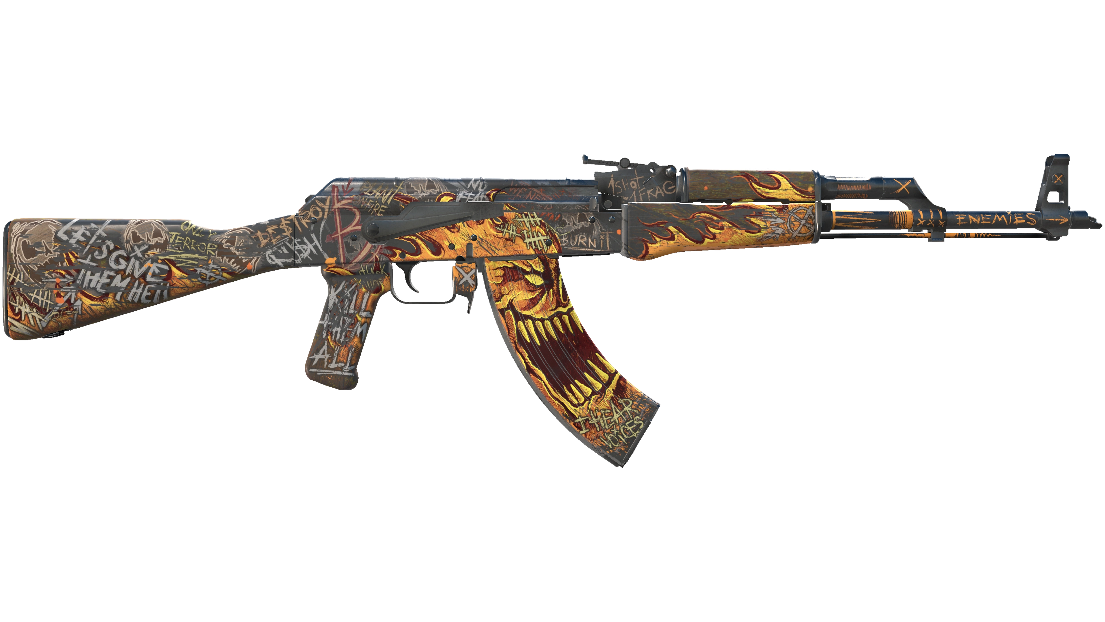 StatTrak™ AK-47 | Searing Rage (Field-Tested) thumbnail