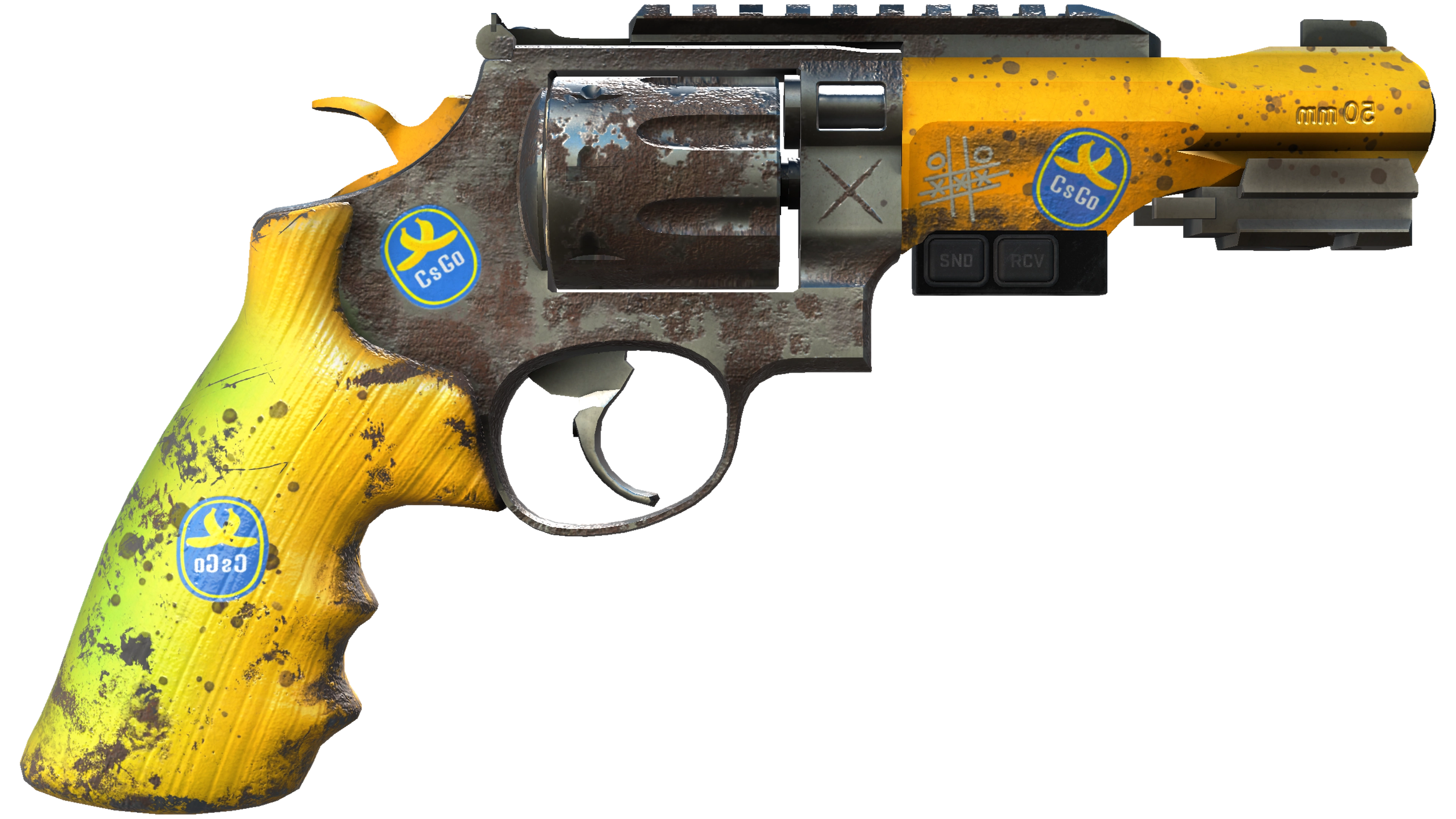 StatTrak™ R8 Revolver | Banana Cannon (Minimal Wear) thumbnail