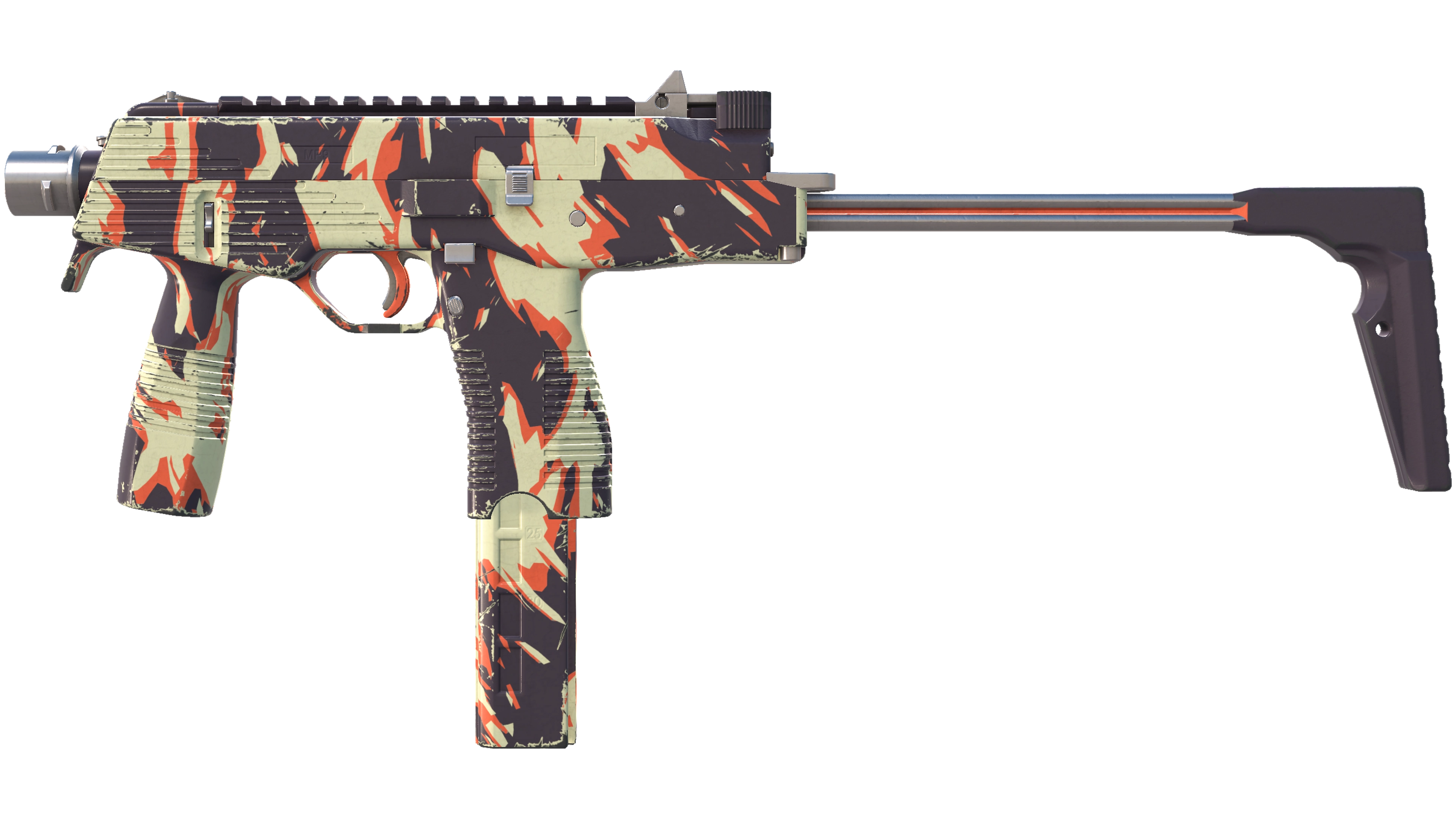 MP9 | Shredded (Minimal Wear)