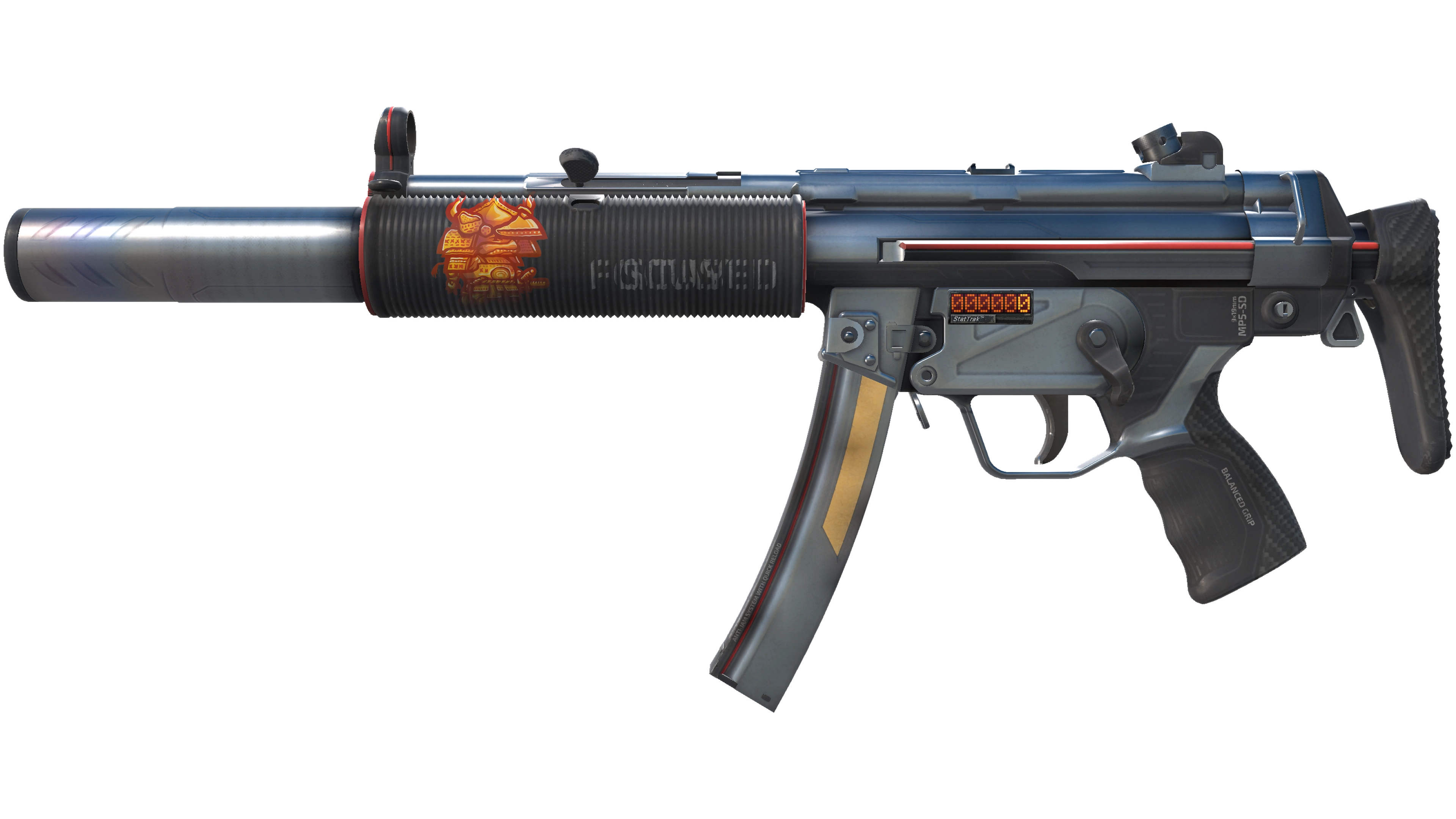 StatTrak™ MP5-SD | Focus (Minimal Wear)