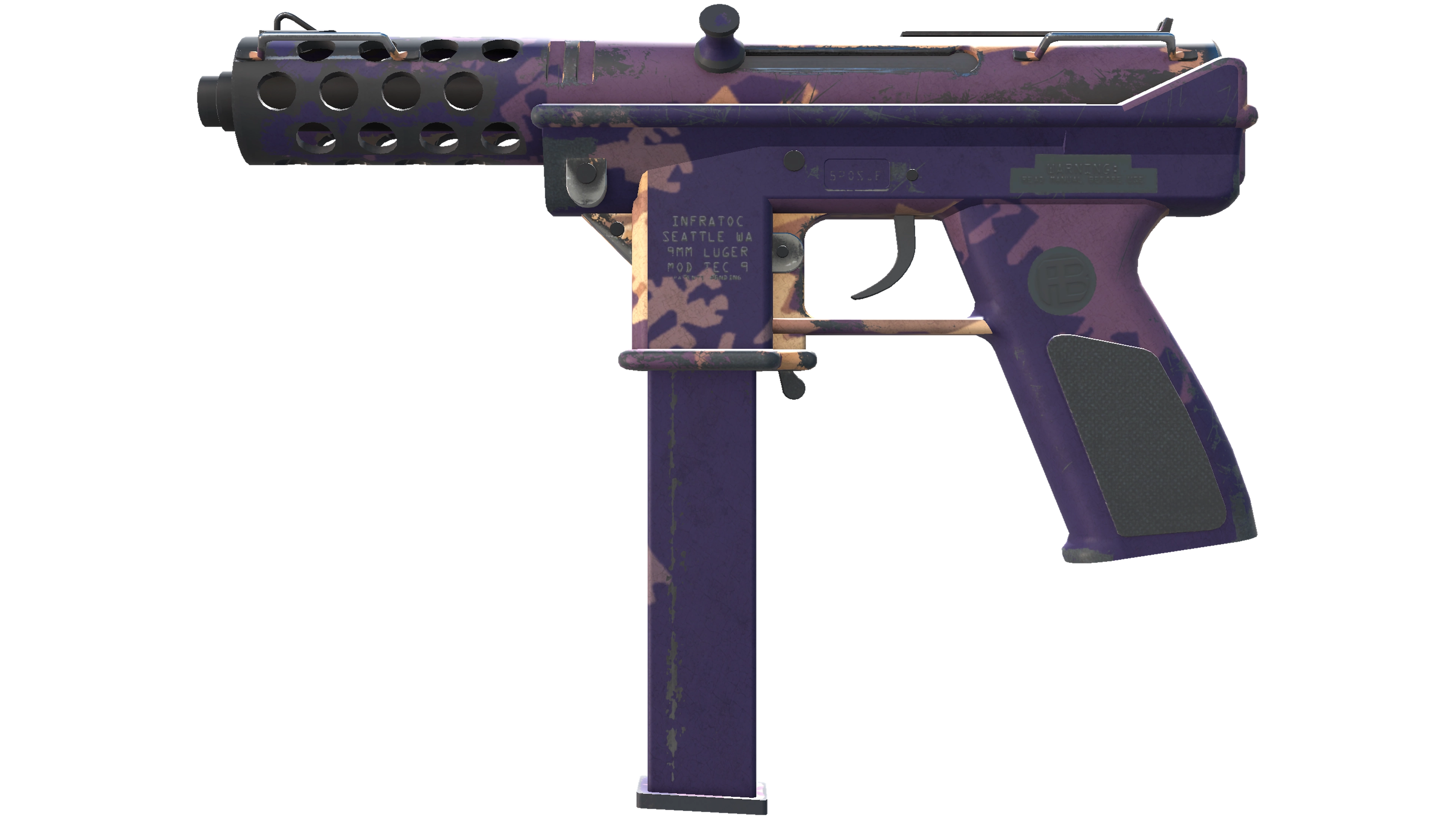 Tec-9 | Sandstorm (Well-Worn)