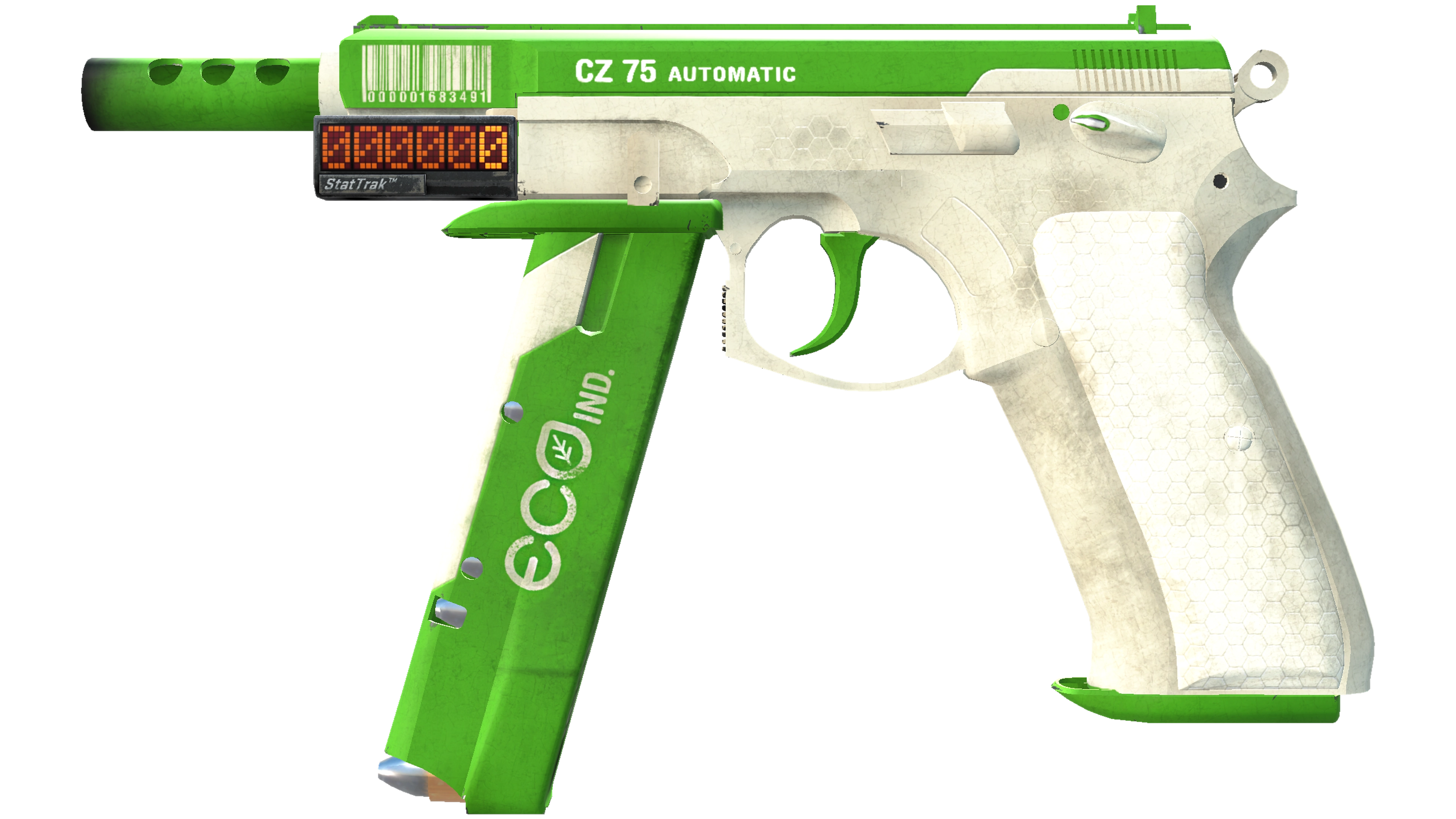 StatTrak™ CZ75-Auto | Eco (Field-Tested)