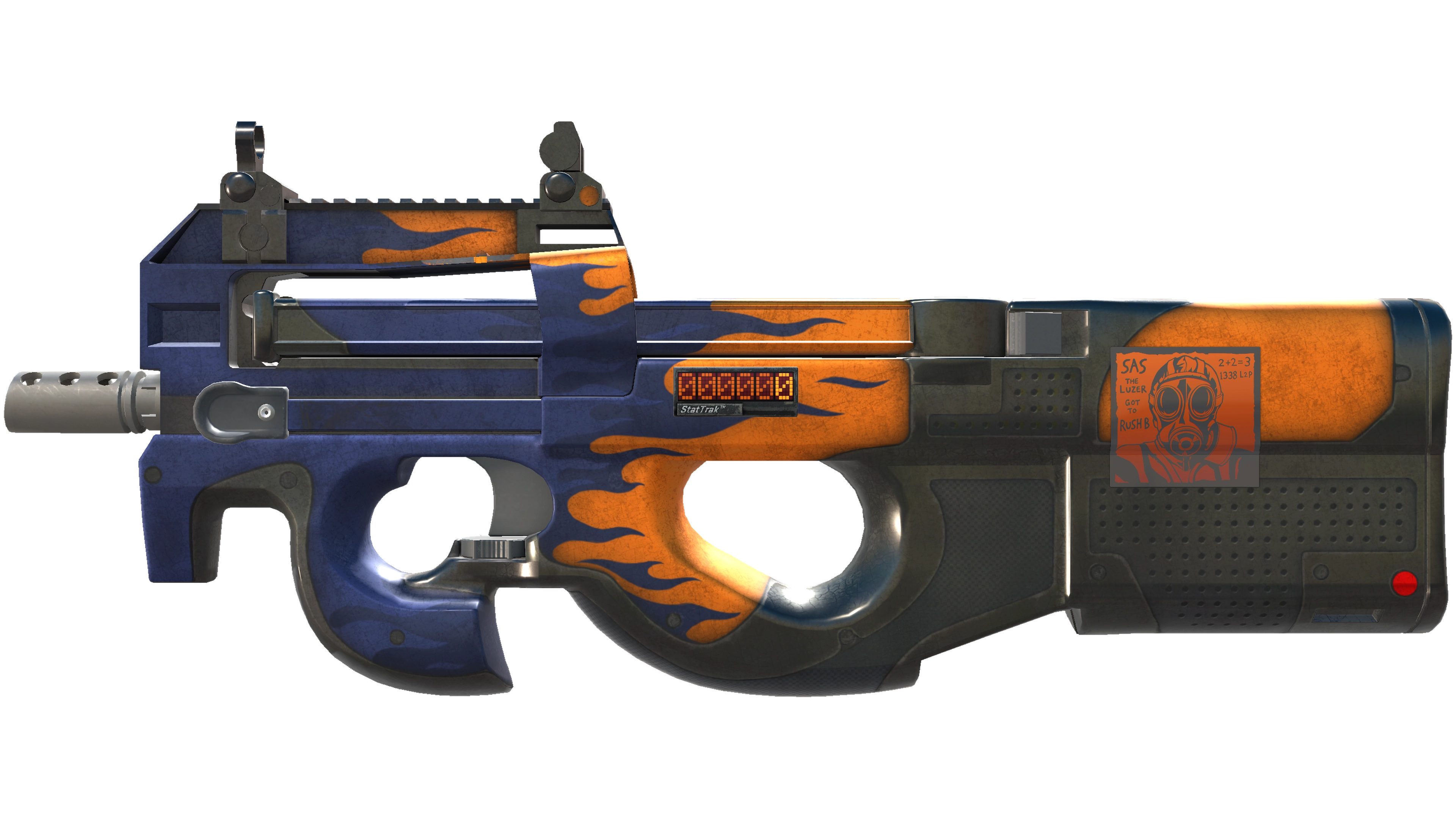 StatTrak™ P90 | Chopper (Battle-Scarred) thumbnail
