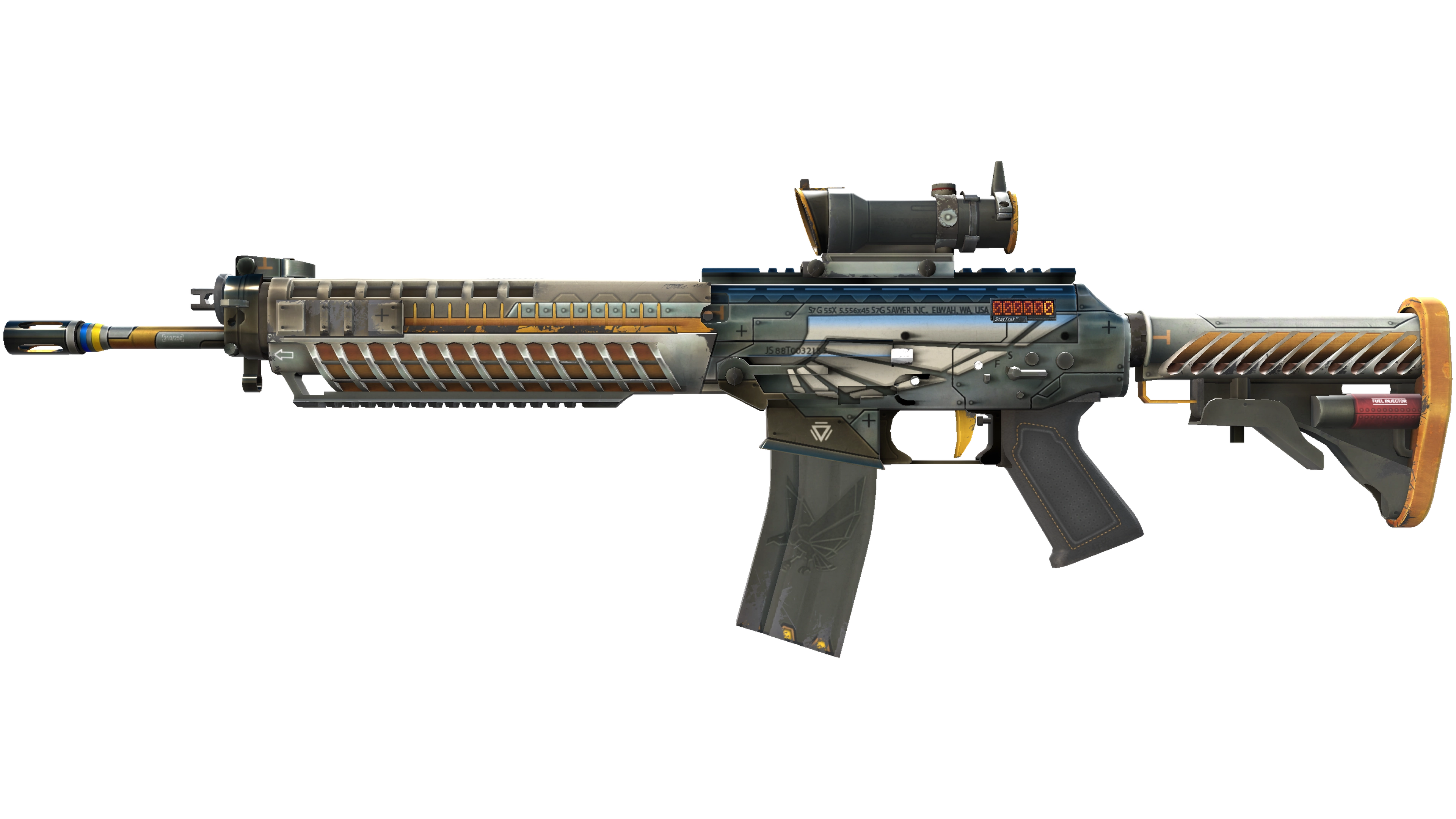 StatTrak™ SG 553 | Aerial (Minimal Wear)