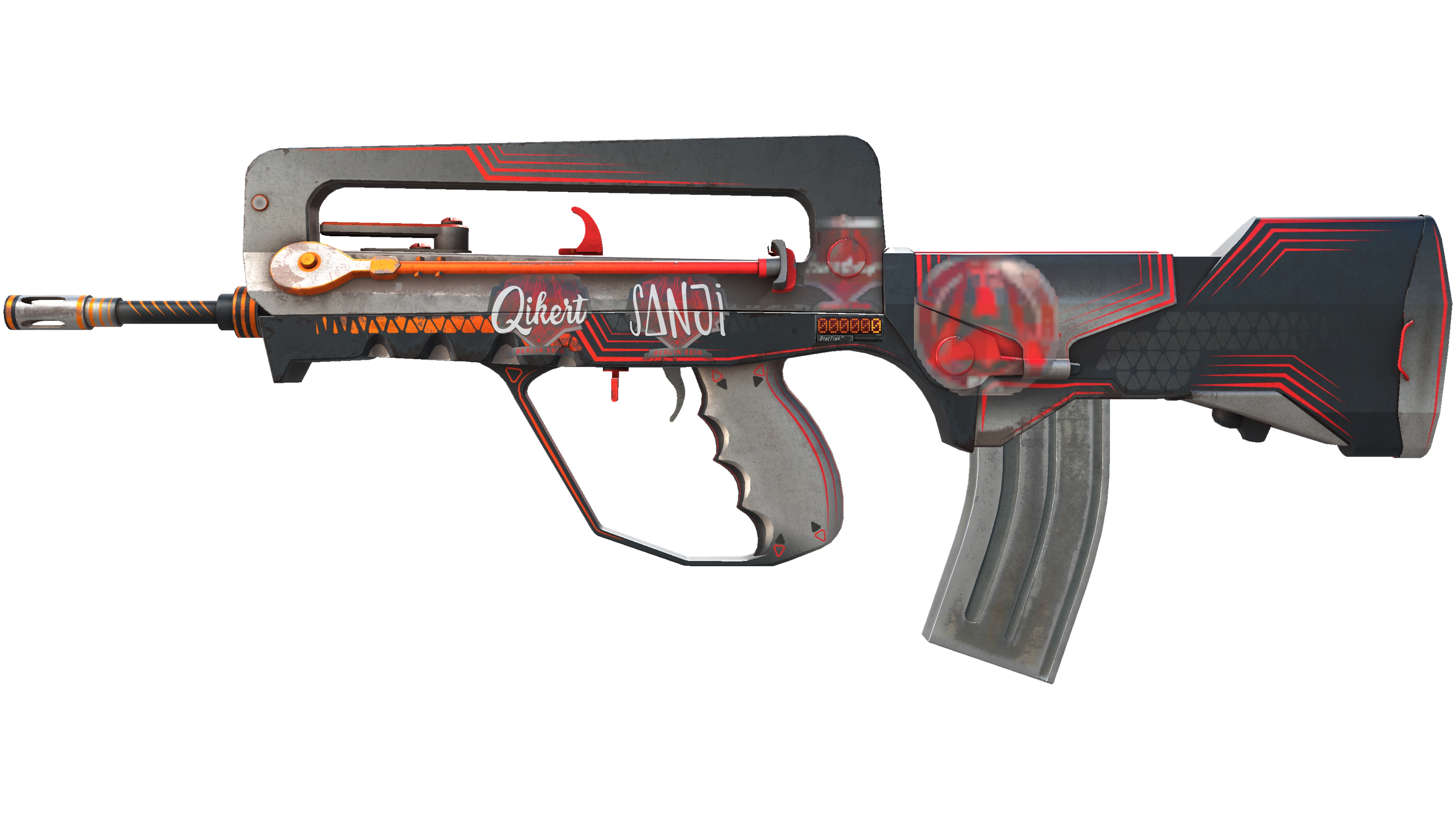 StatTrak™ FAMAS | Valence (Battle-Scarred)