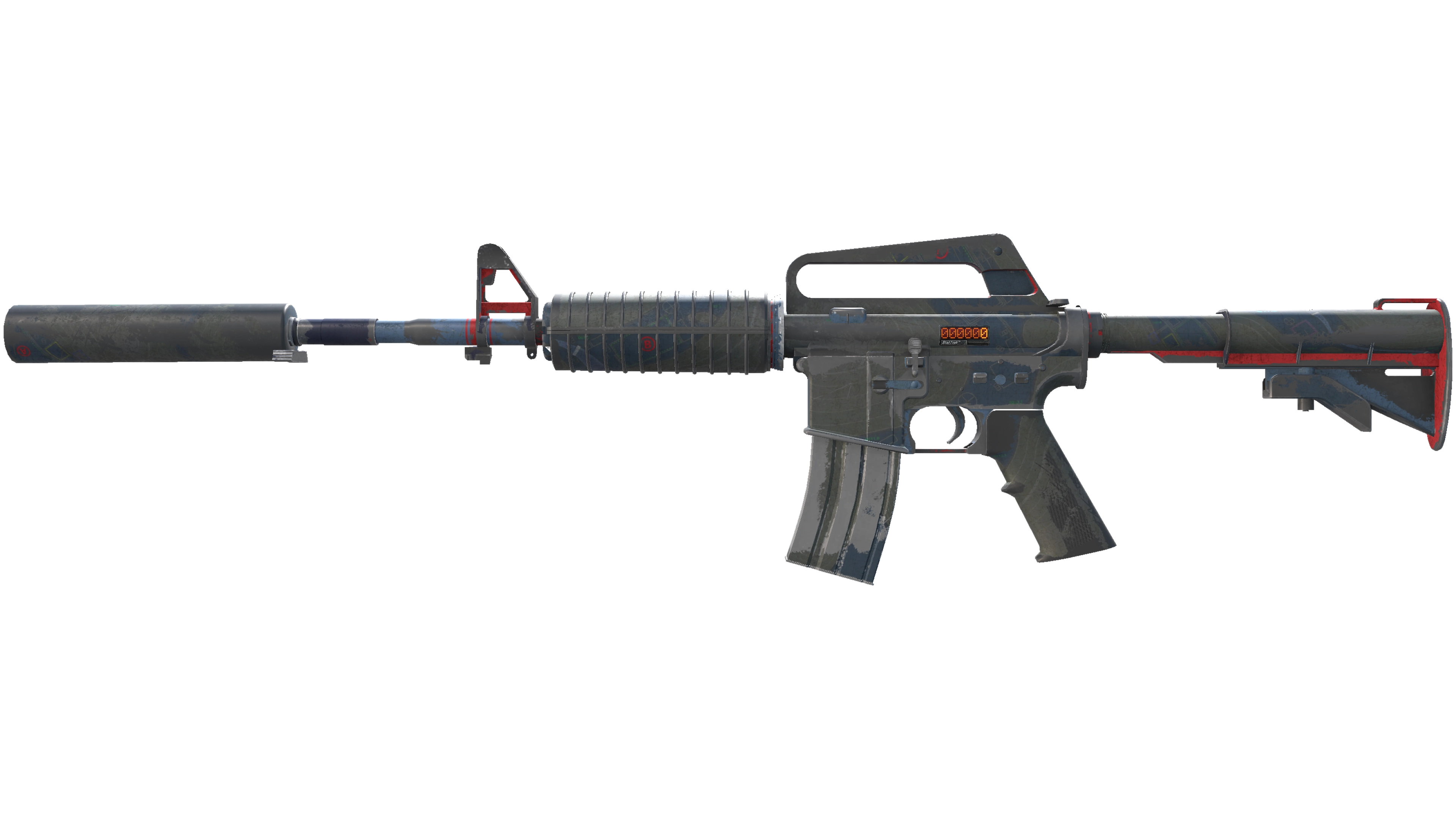 StatTrak™ M4A1-S | Briefing (Battle-Scarred)