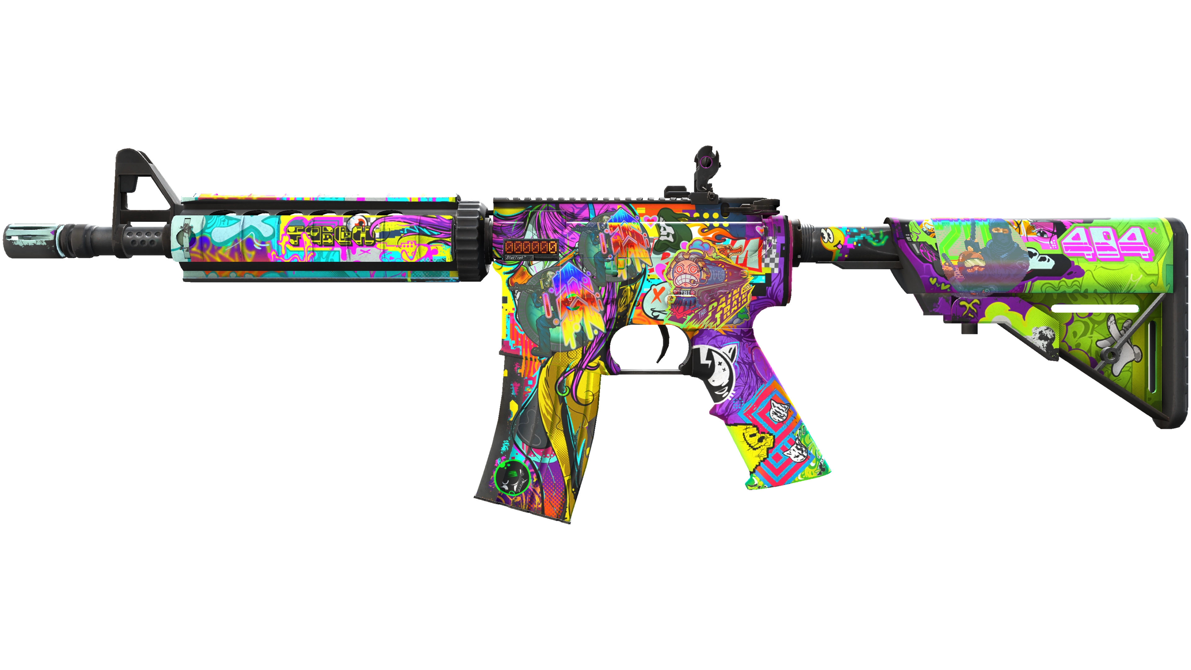 StatTrak™ M4A4 | In Living Color (Field-Tested) thumbnail