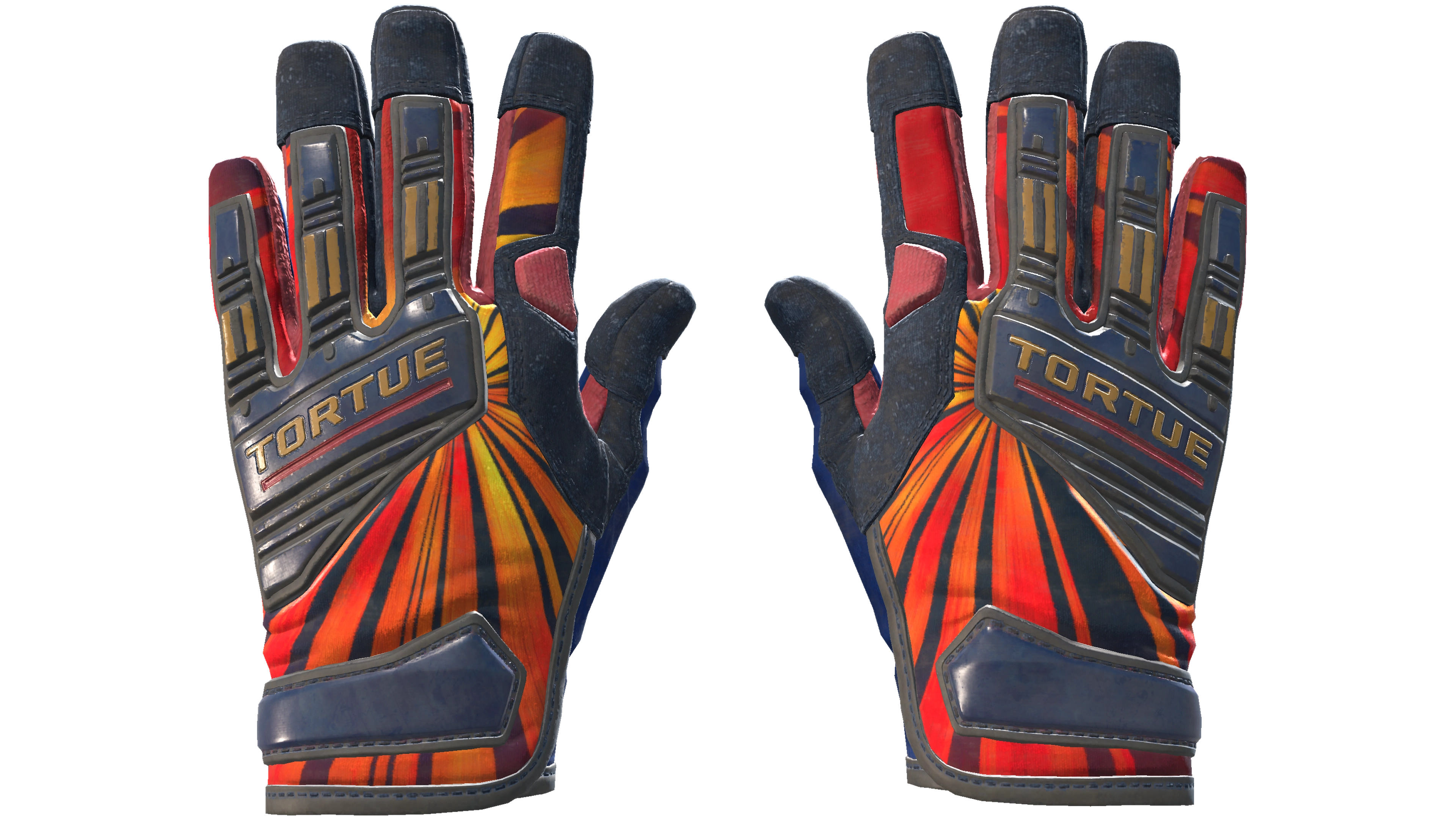 ★ Specialist Gloves | Sunburst (Well-Worn)