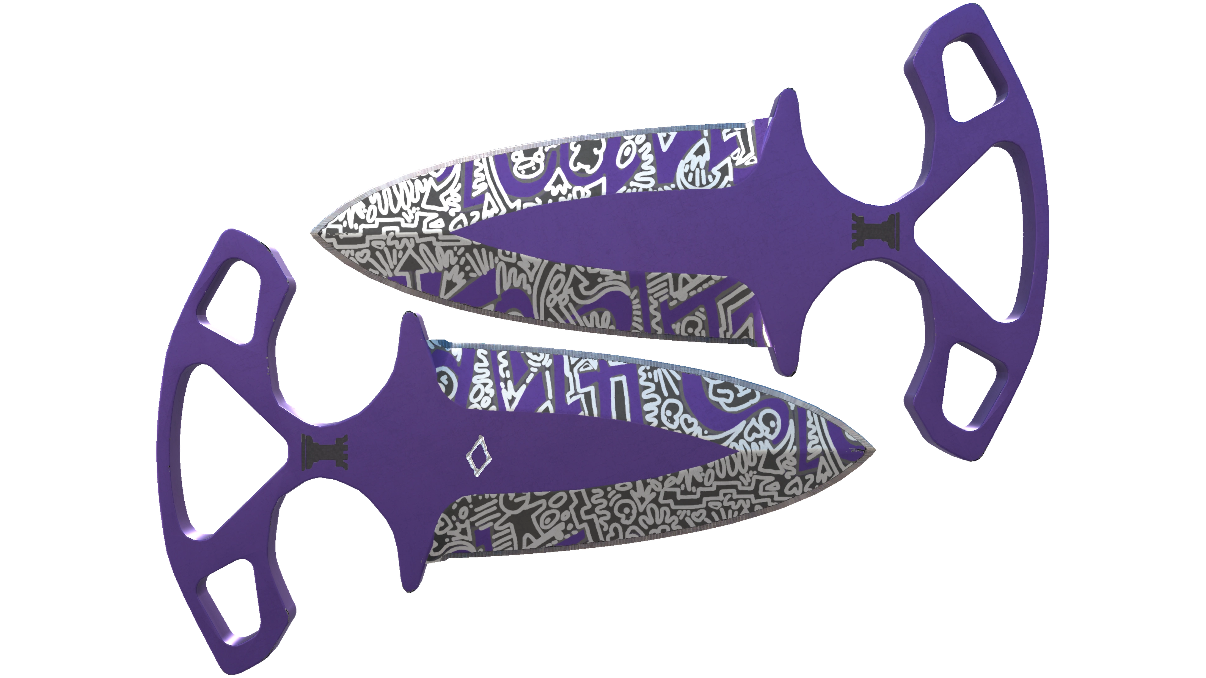 ★ StatTrak™ Shadow Daggers | Freehand (Minimal Wear)