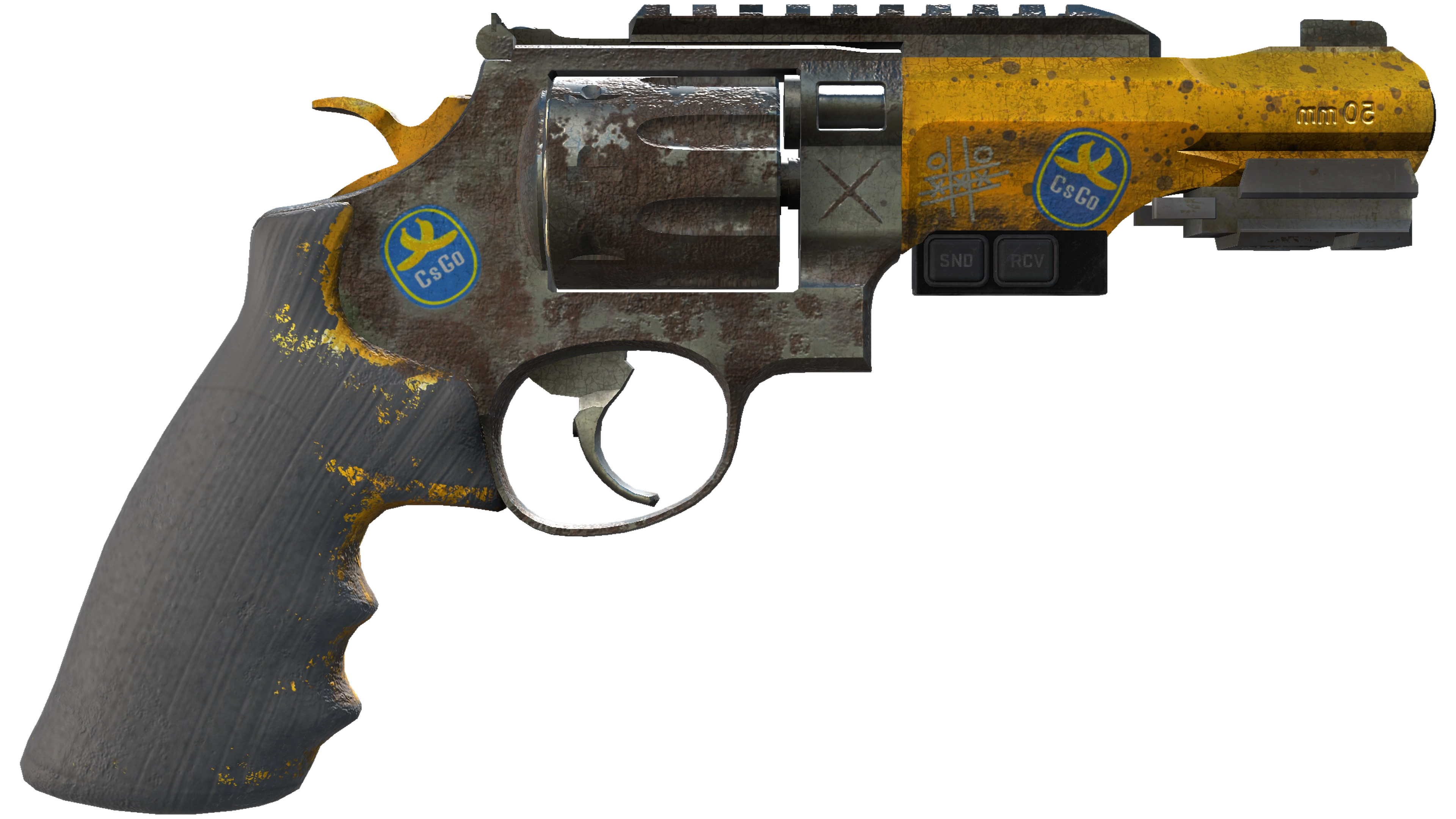 StatTrak™ R8 Revolver | Banana Cannon (Battle-Scarred) thumbnail