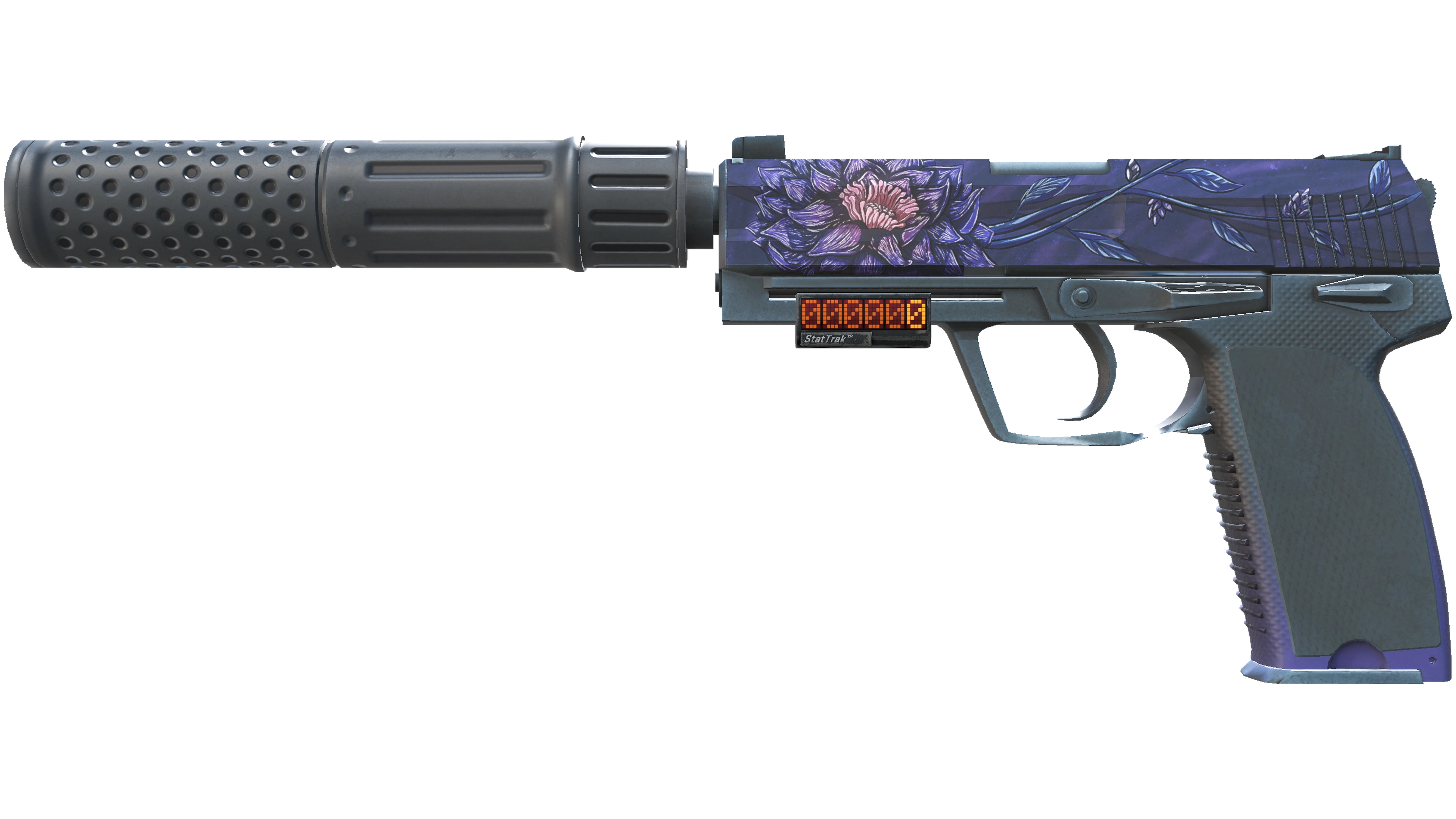 StatTrak™ USP-S | Black Lotus (Factory New)